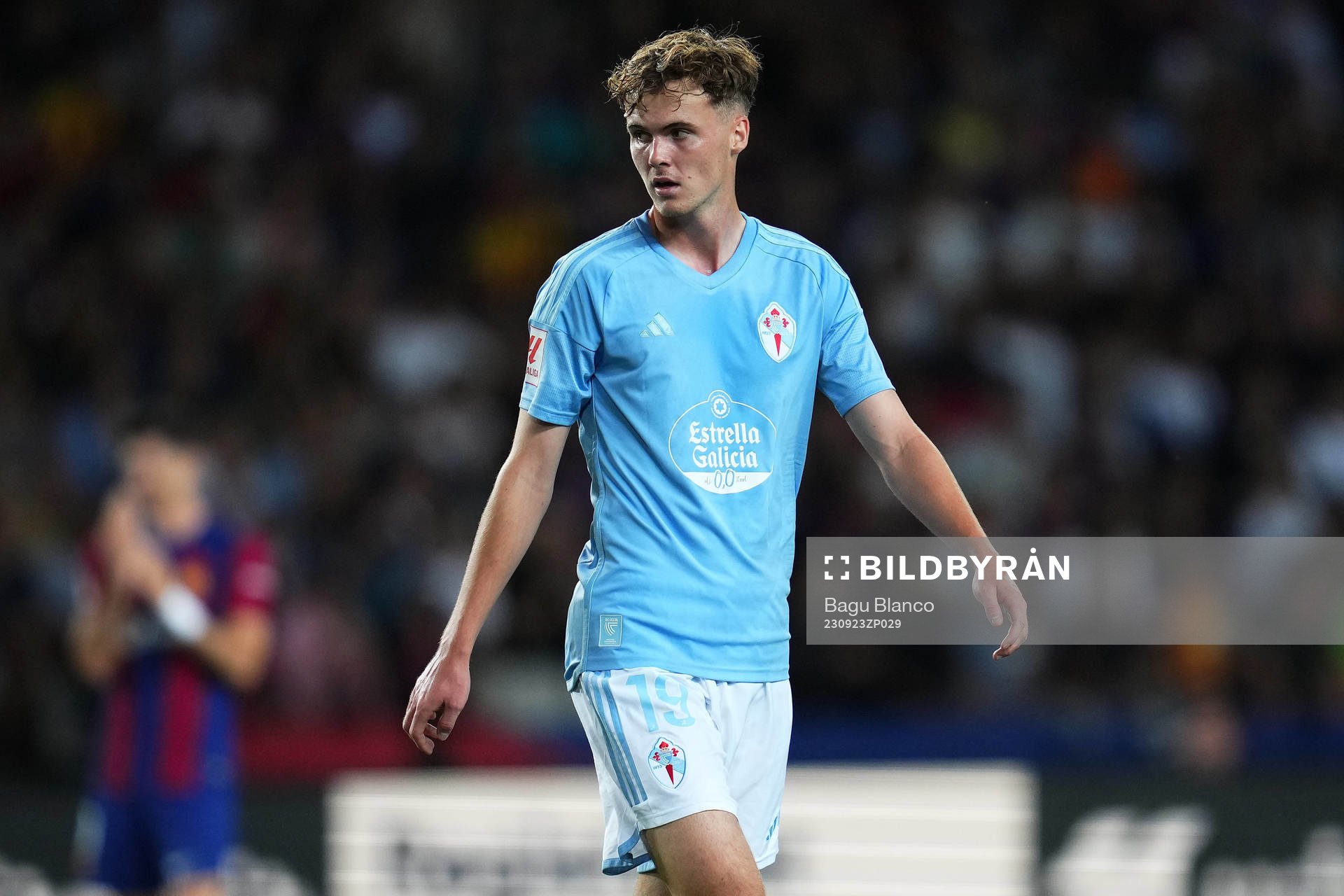  ESP: FC Barcelona, Barca RC Celta. La Liga EA Sports match. Date 6 Williot Swedberg of RC Celta during the La Liga EA Sports match between FC Barcelona and RC Celta played at Lluis Companys Stadium on September 23, 2023 in Barcelona, Spain. kpng xBaguxBlancox/xPRESSINPHOTOx PS_230923_441
