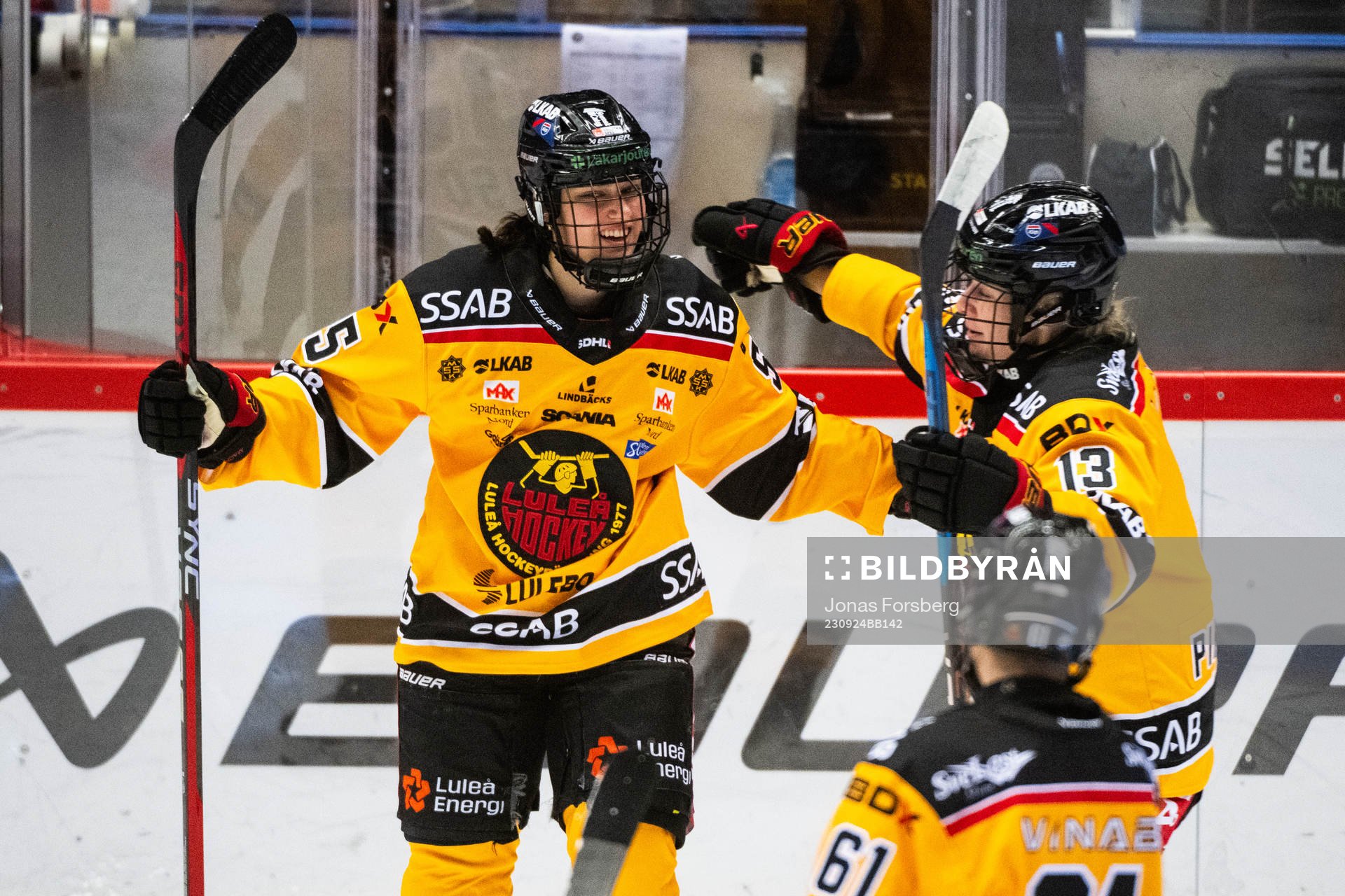 Luleås Daniela Pejsova jublar