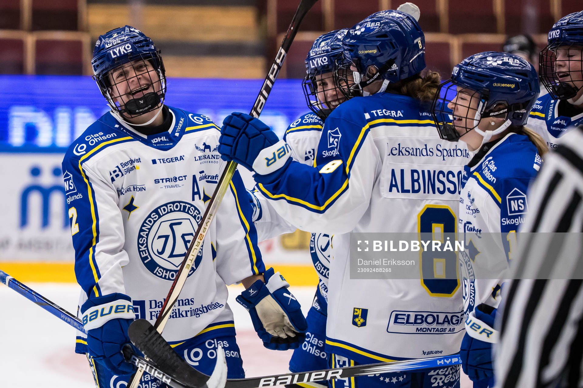 Leksands Taylor Leech jublar