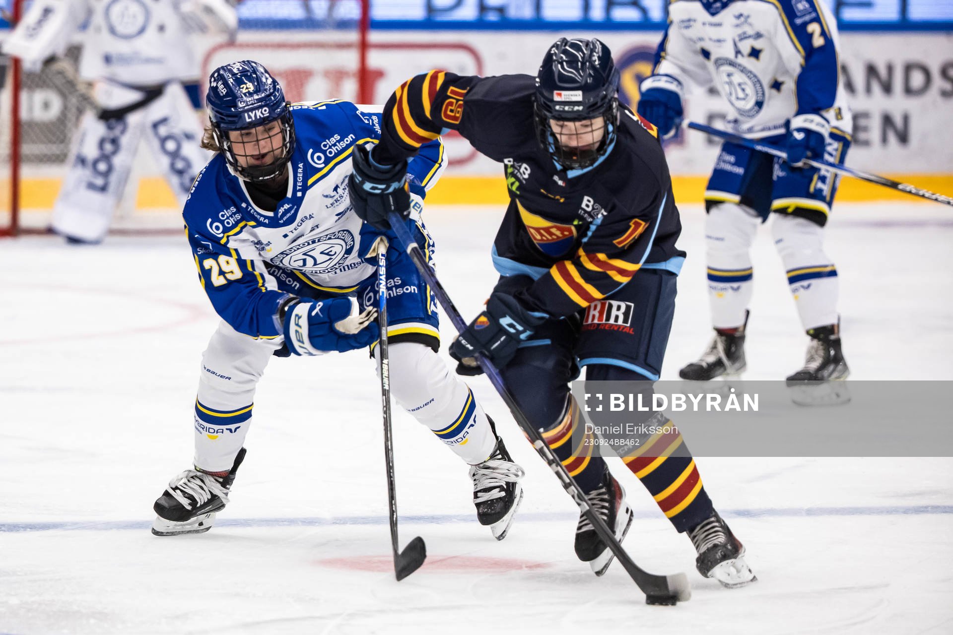 Leksands Courtney Vorster och Djurgårdens Lisa Östman