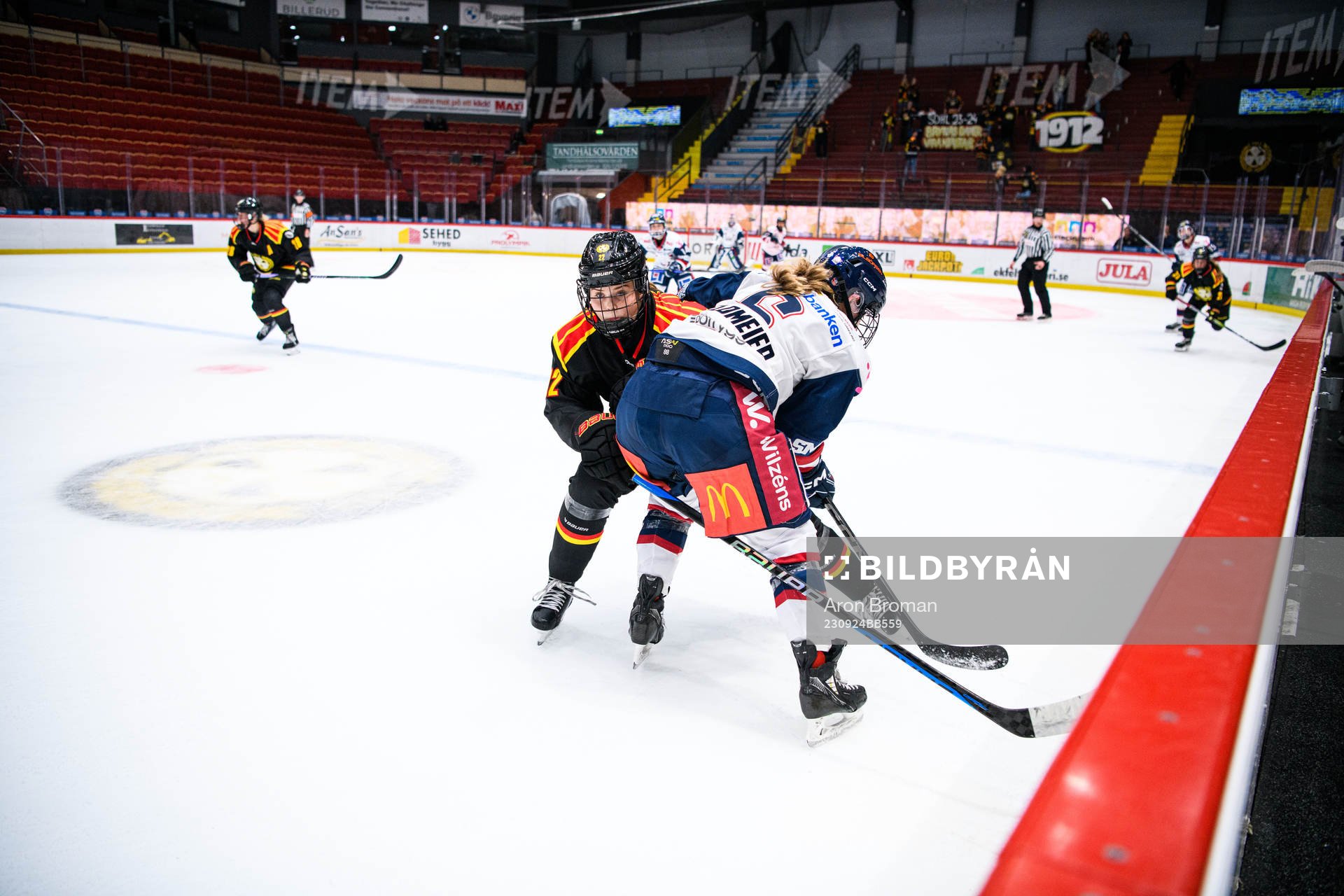 Brynäs Hanna Thuvik och Linköpings Franziska Feldmeier