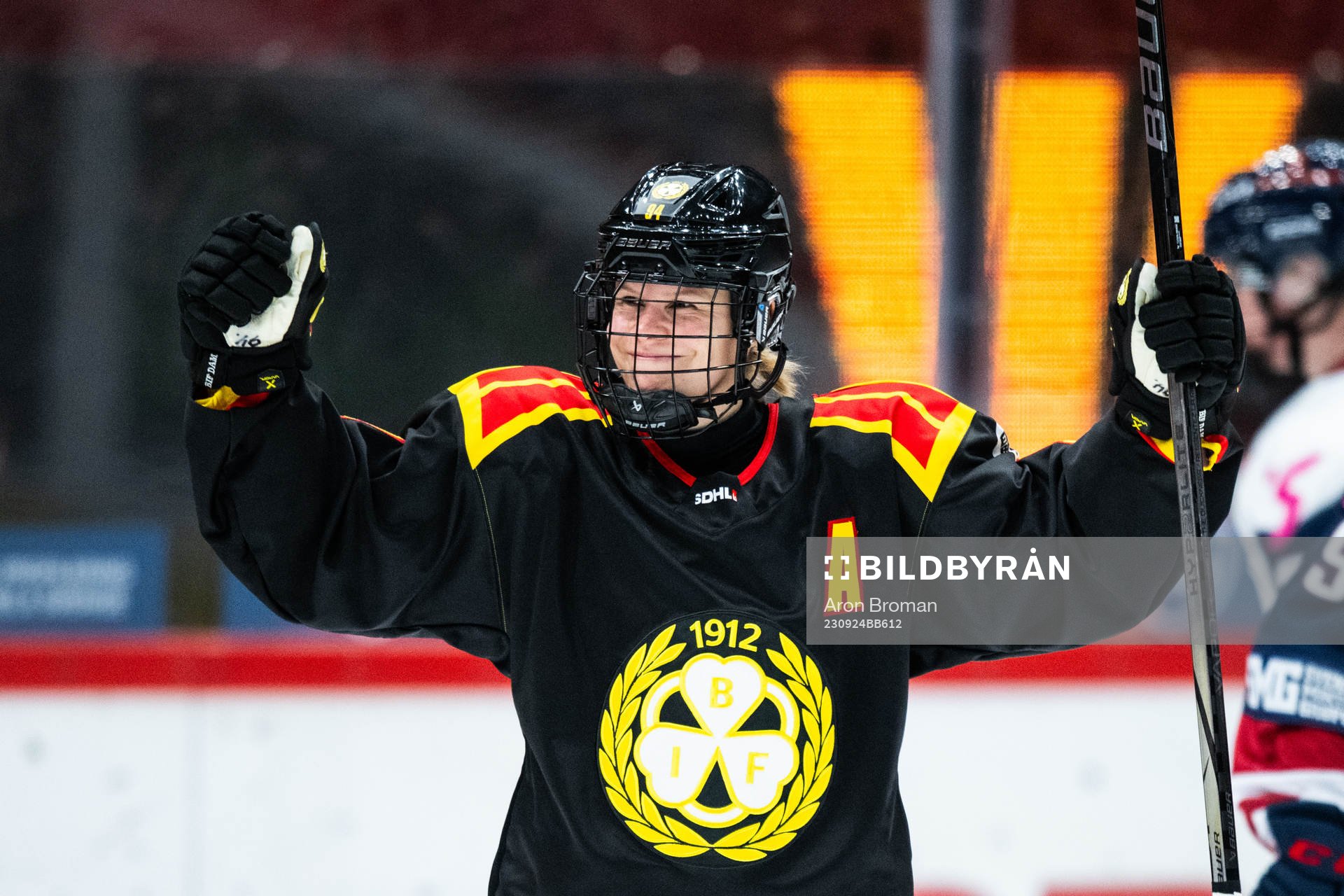 Brynäs Anna Meixner jublar