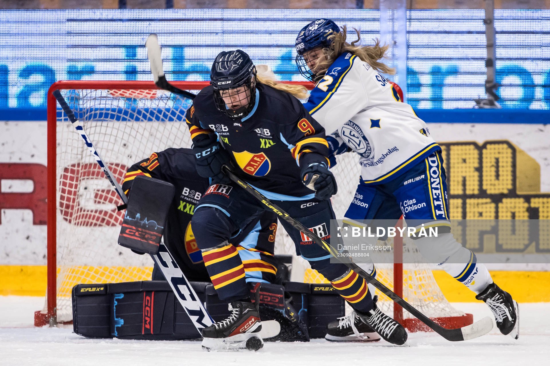 Djurgårdens Linnea Natt Och Dag och Leksands Agata