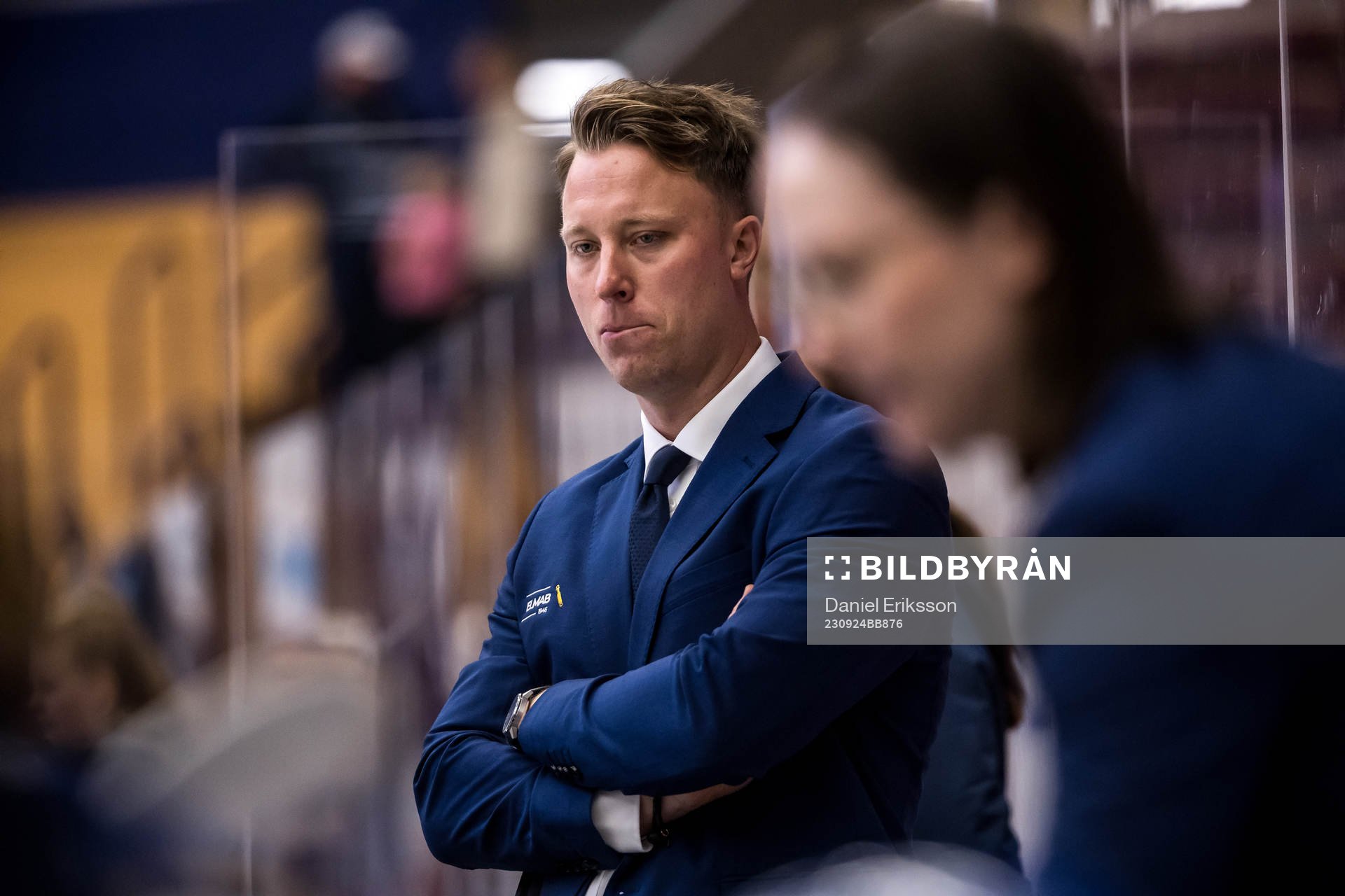 Leksands assisterande tränare Joakim Engström