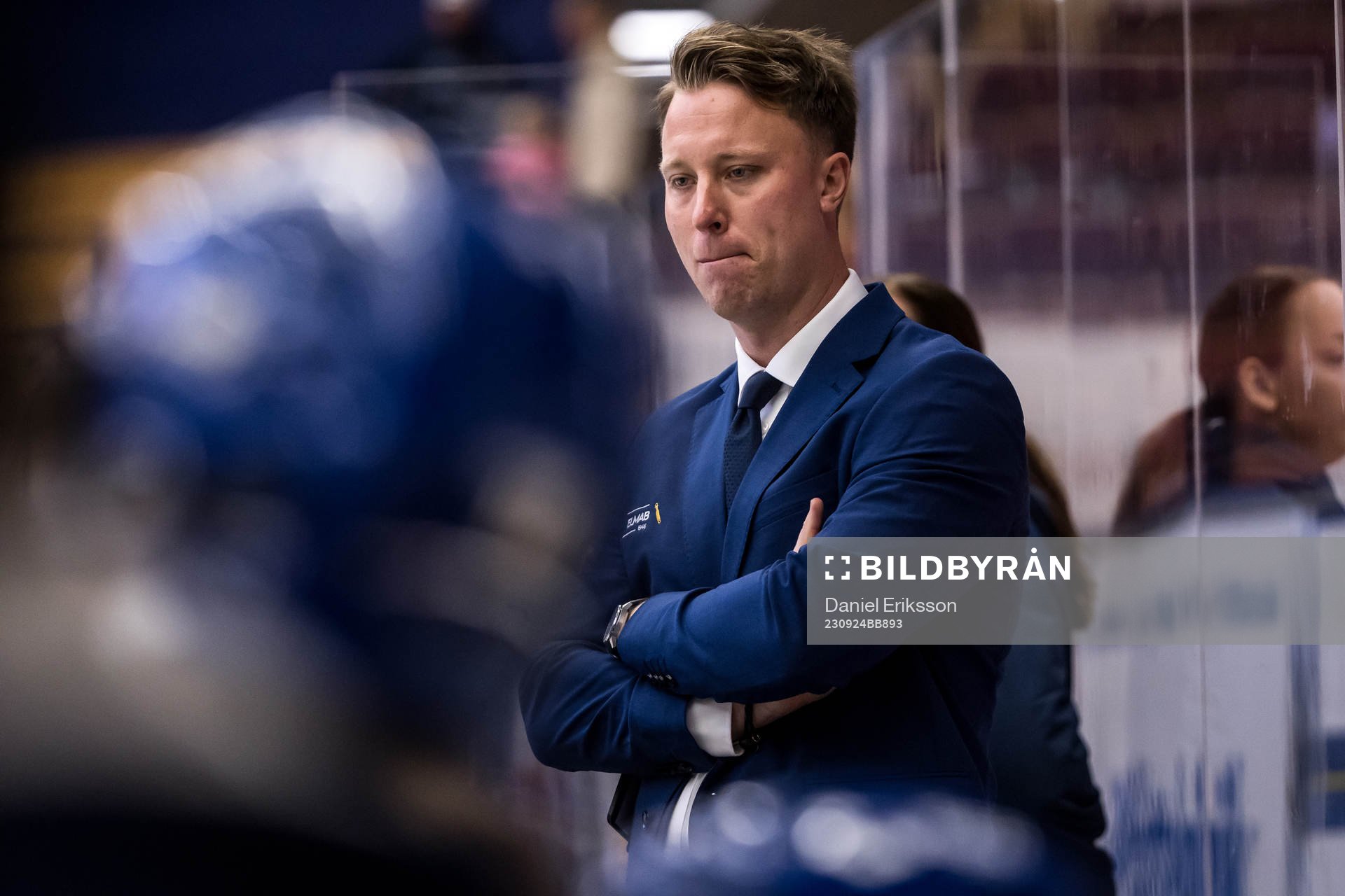 Leksands assisterande tränare Joakim Engström