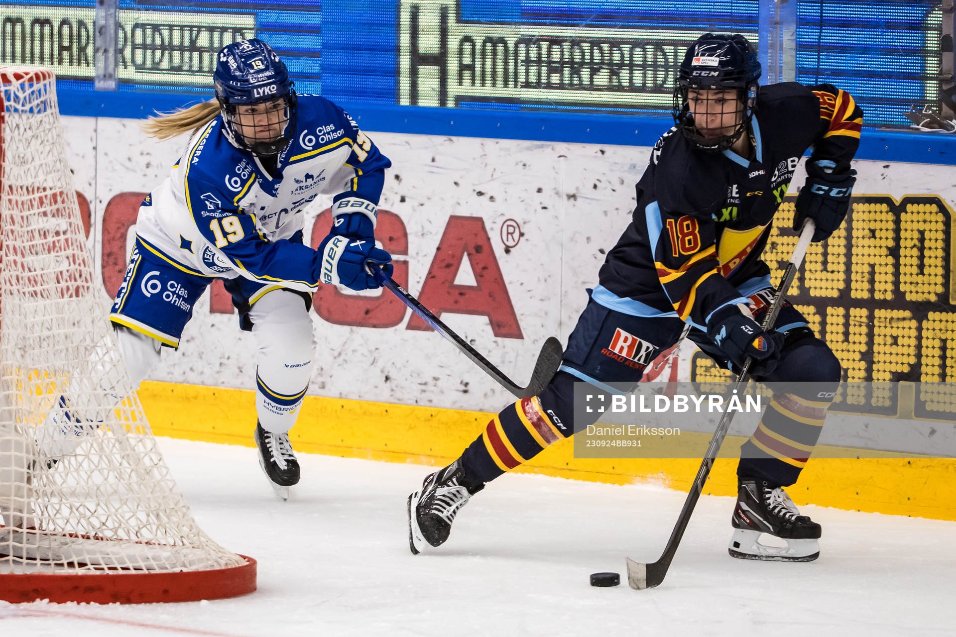 Leksands Anna Elizabeth Purschke och Djurgårdens Alice