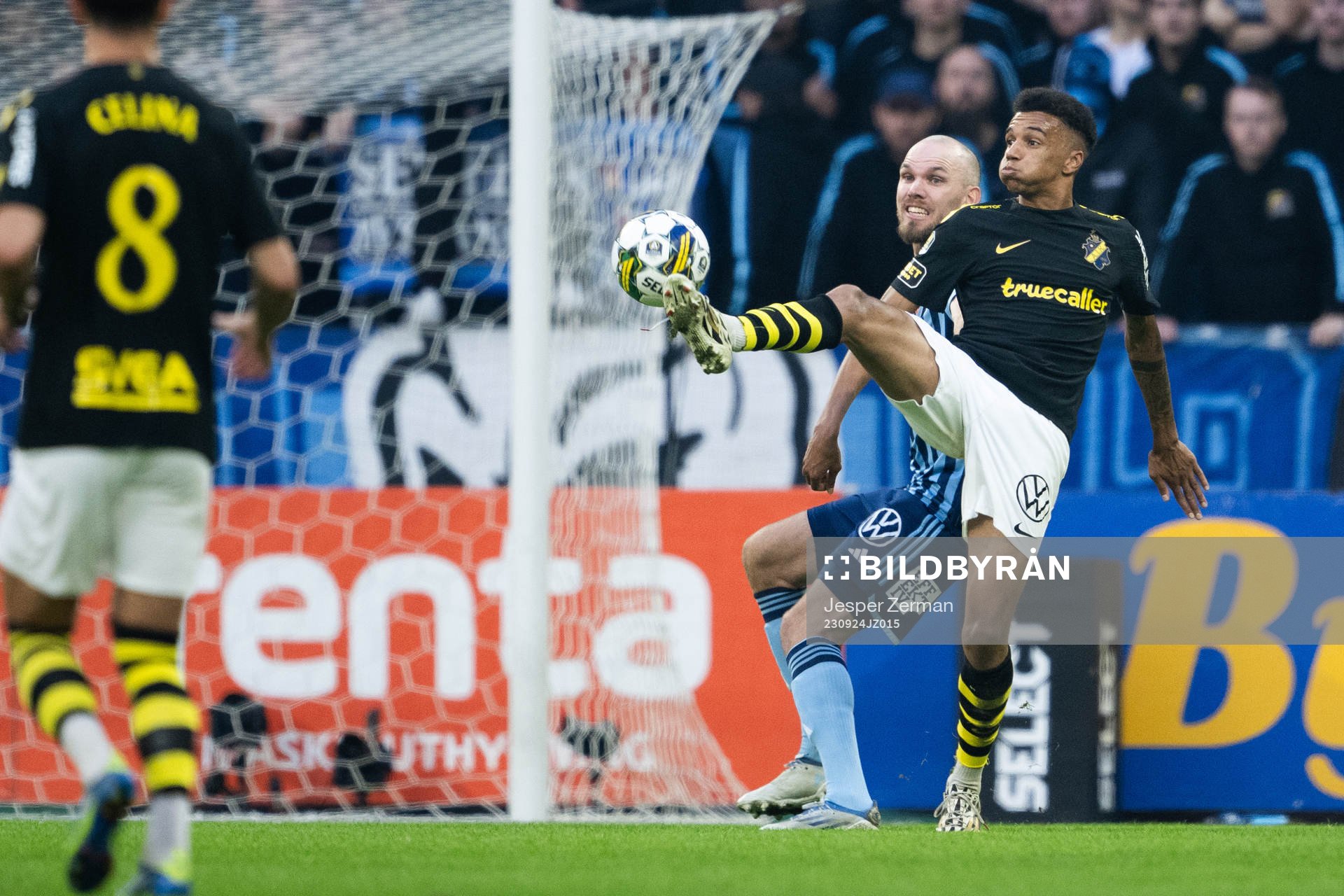 Djurgårdens Marcus Danielson och AIKs Rui Modesto