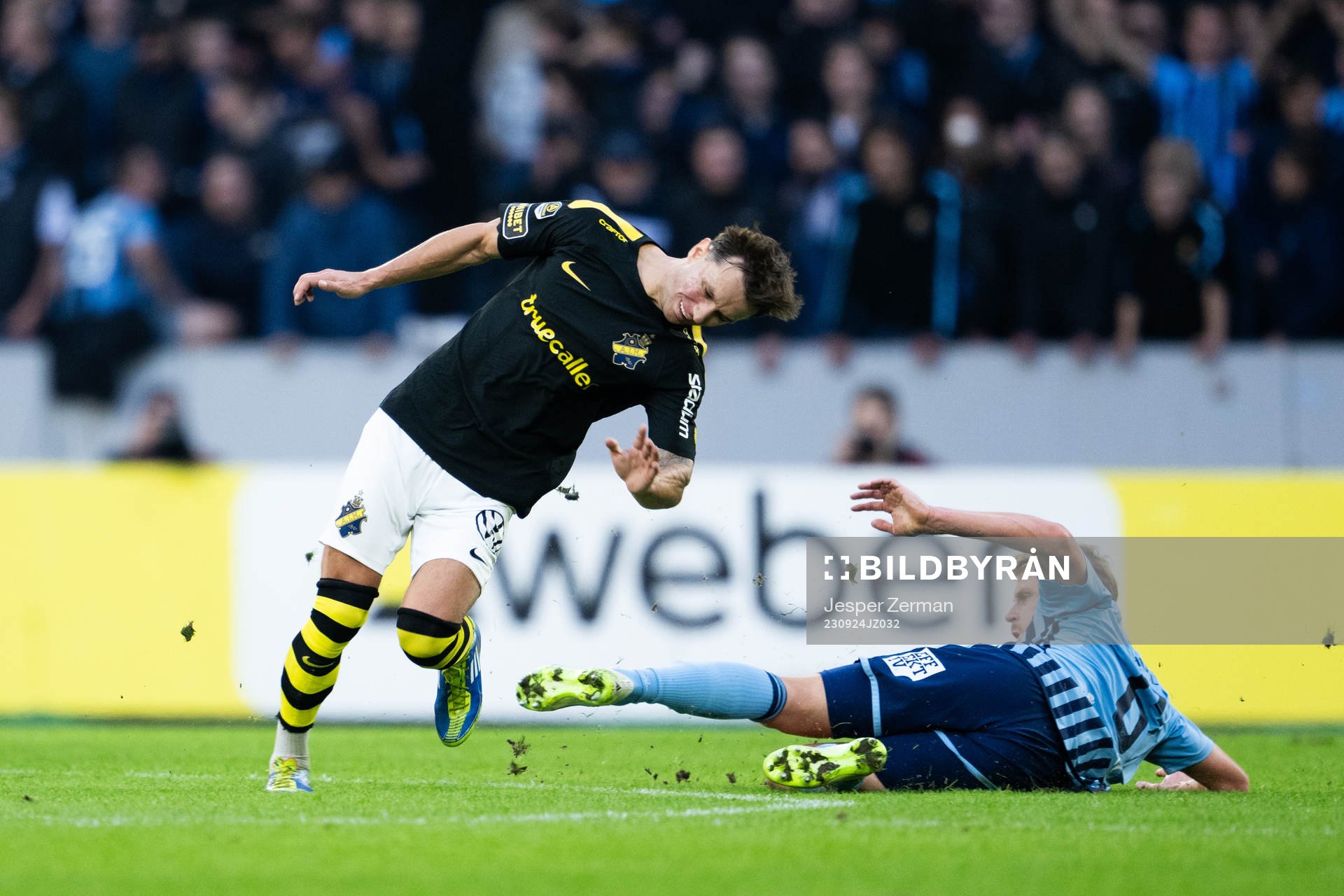 AIKs Bersant Celina och Djurgårdens Rasmus Schuller