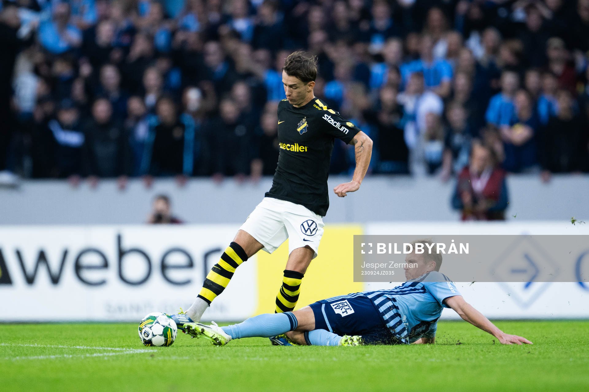 AIKs Bersant Celina och Djurgårdens Rasmus Schuller