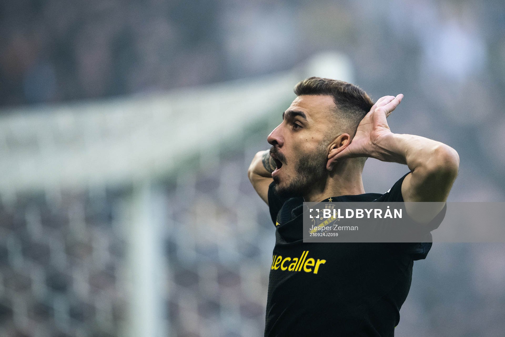 AIKs Ioannis Pittas jublar