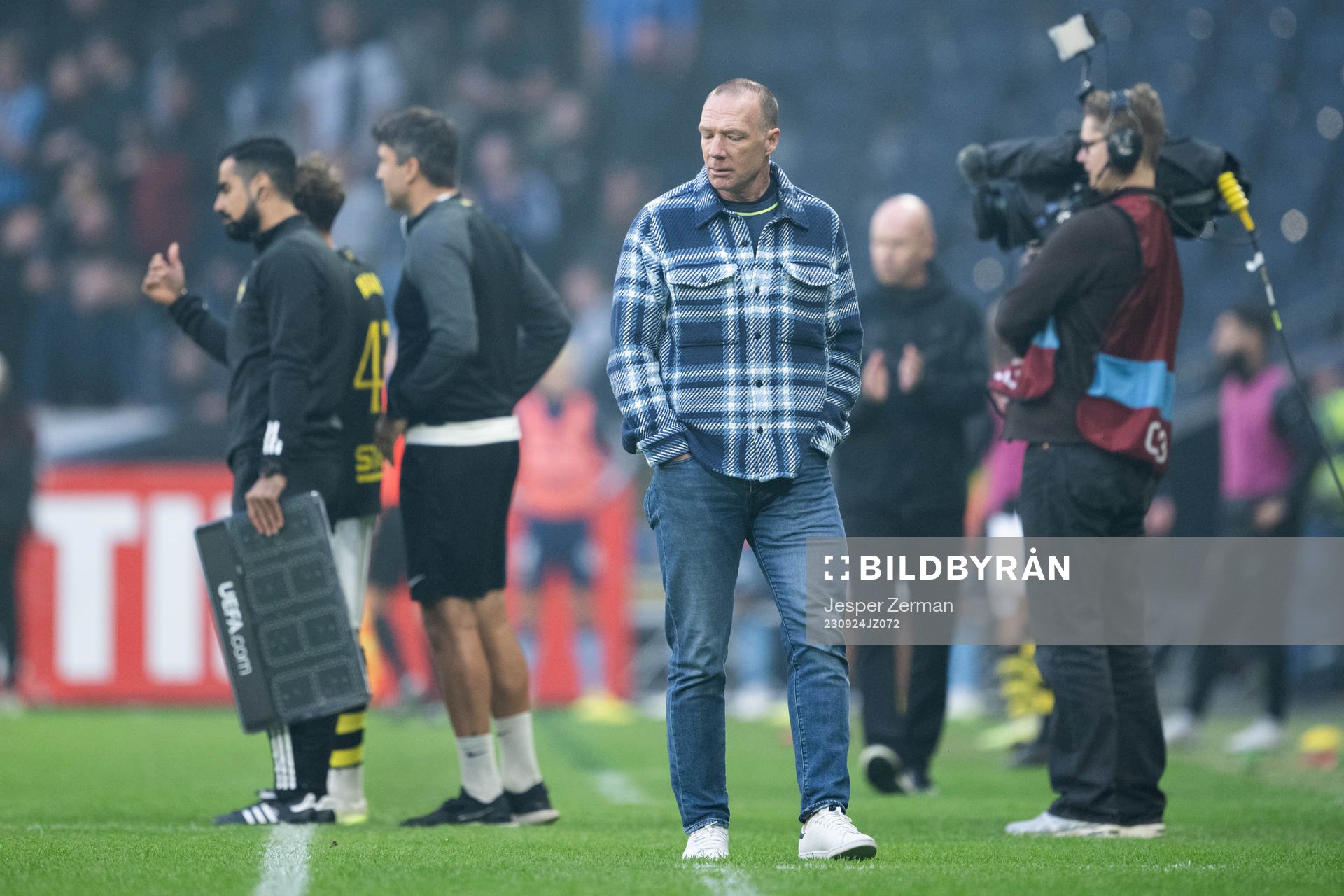 Djurgårdens tränare Kim Bergstrand