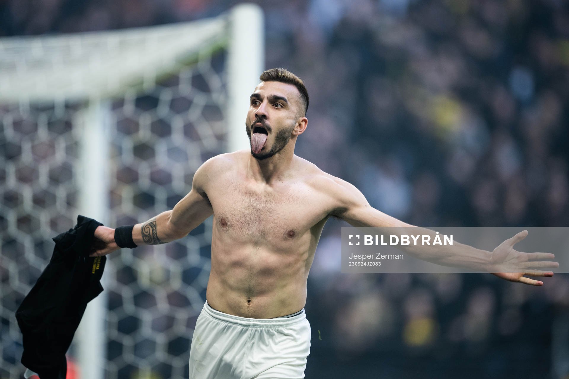 AIKs Ioannis Pittas jublar