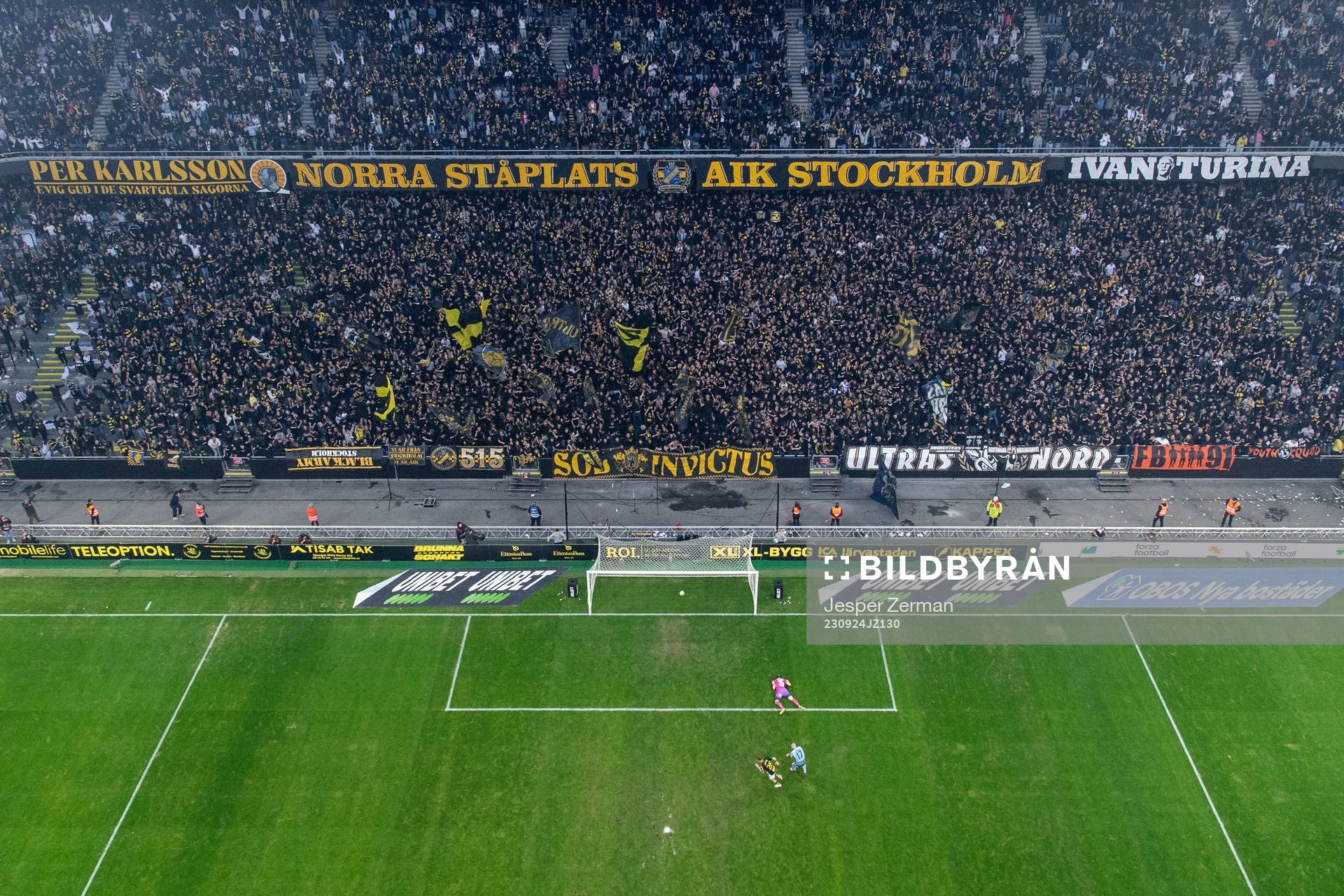 AIKs Ioannis Pittas jublar