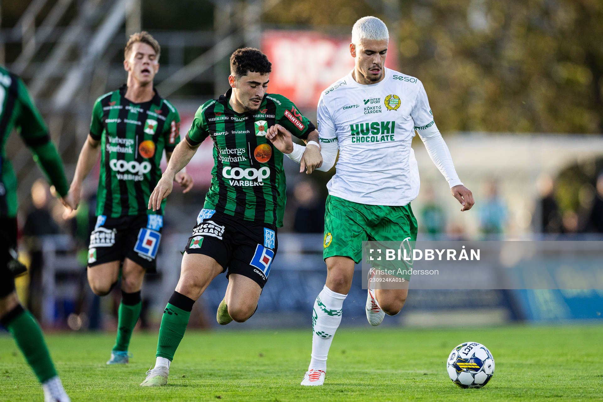 Varbergs Ismet Lushaku och Hammarbys Edvin Kurtulus