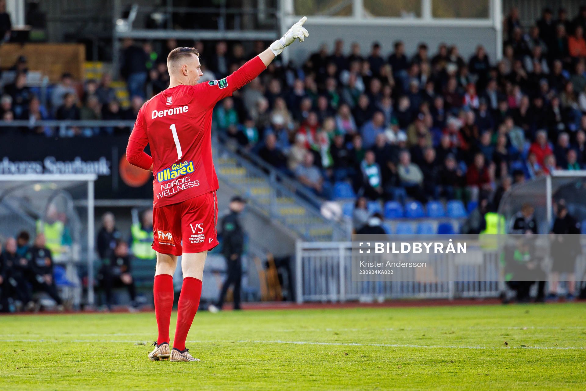 Varbergs målvakt David Olsson