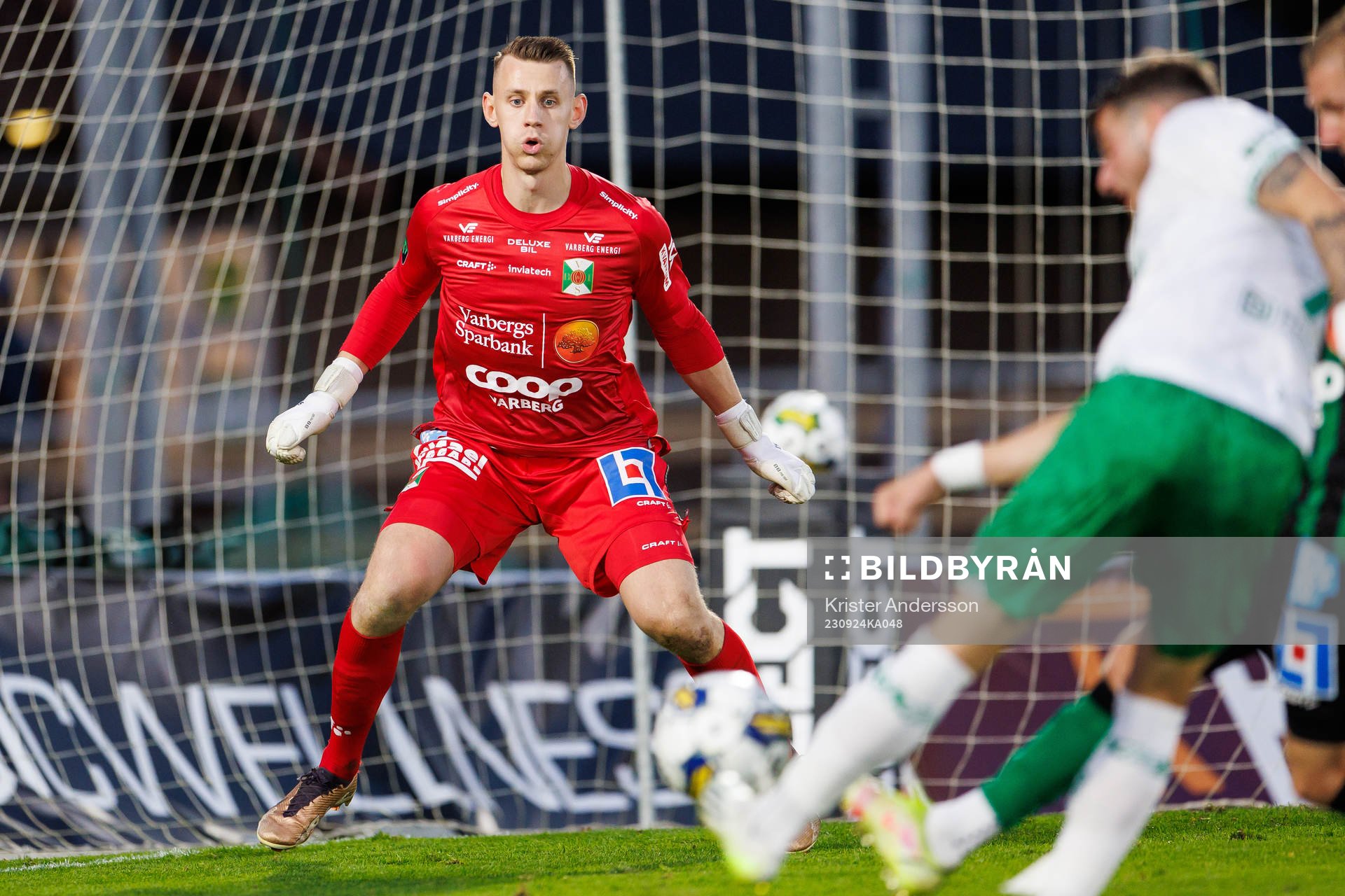 Varbergs målvakt David Olsson
