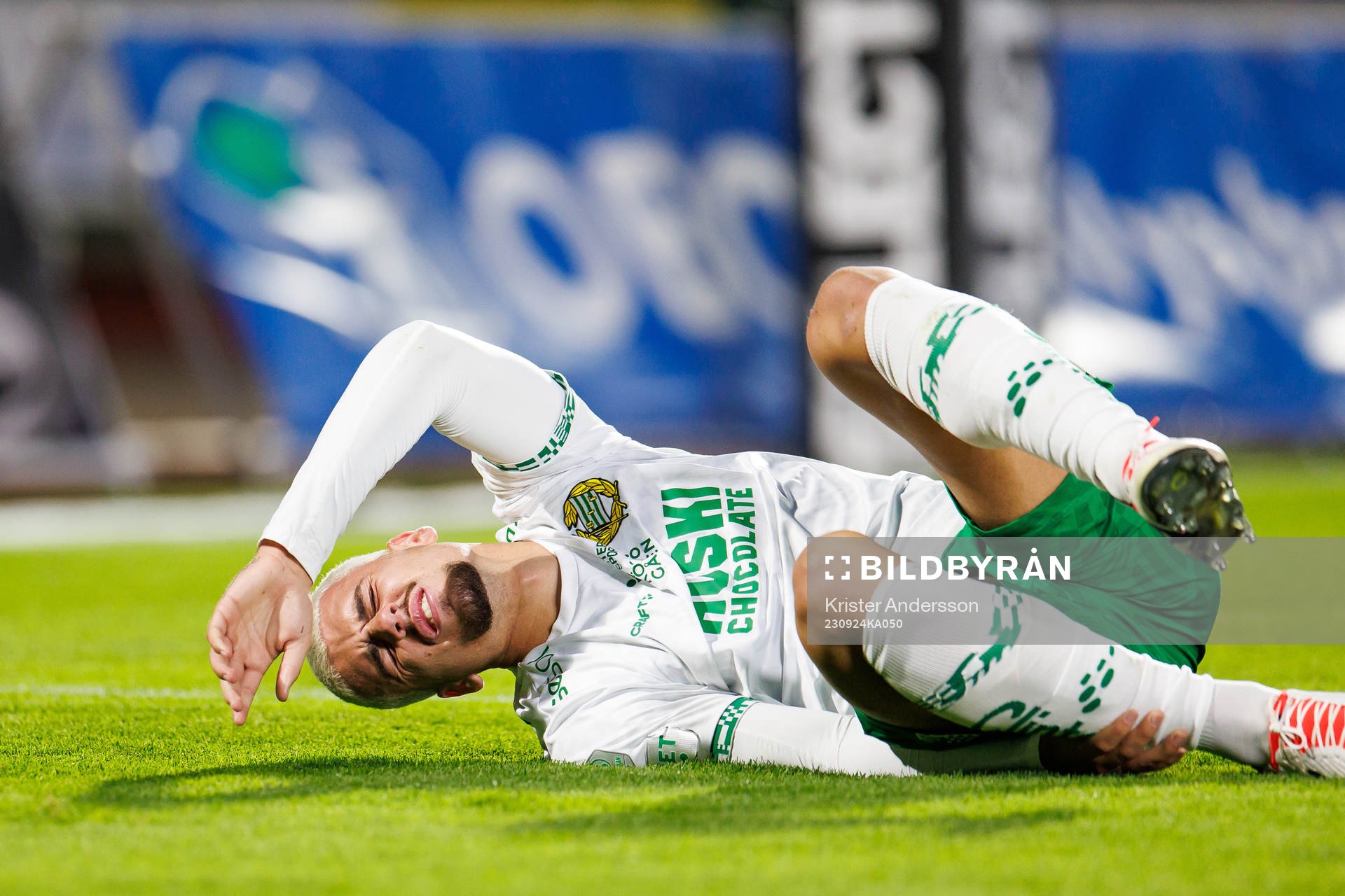 Hammarbys Edvin Kurtulus har ont