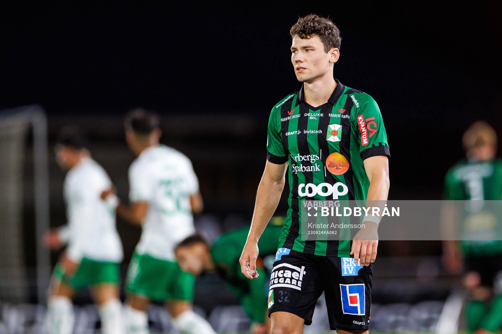 Varbergs Kristoffer Hoven deppar