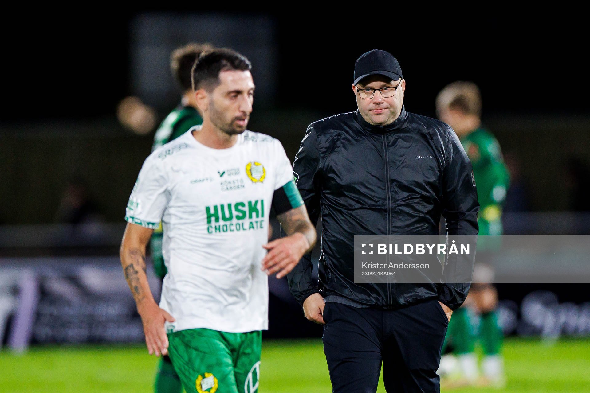 Varbergs tränare Martin Skogman deppar