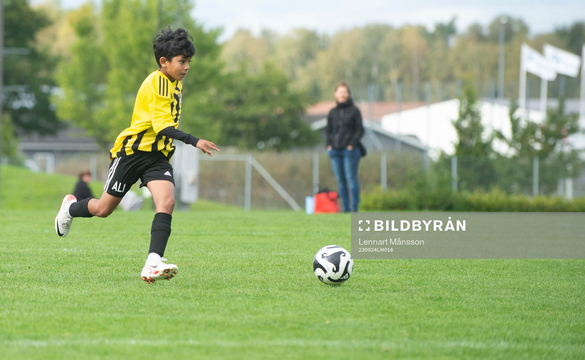 i matchen för 12-åringar, U12, mellan IFK Hässleholm och