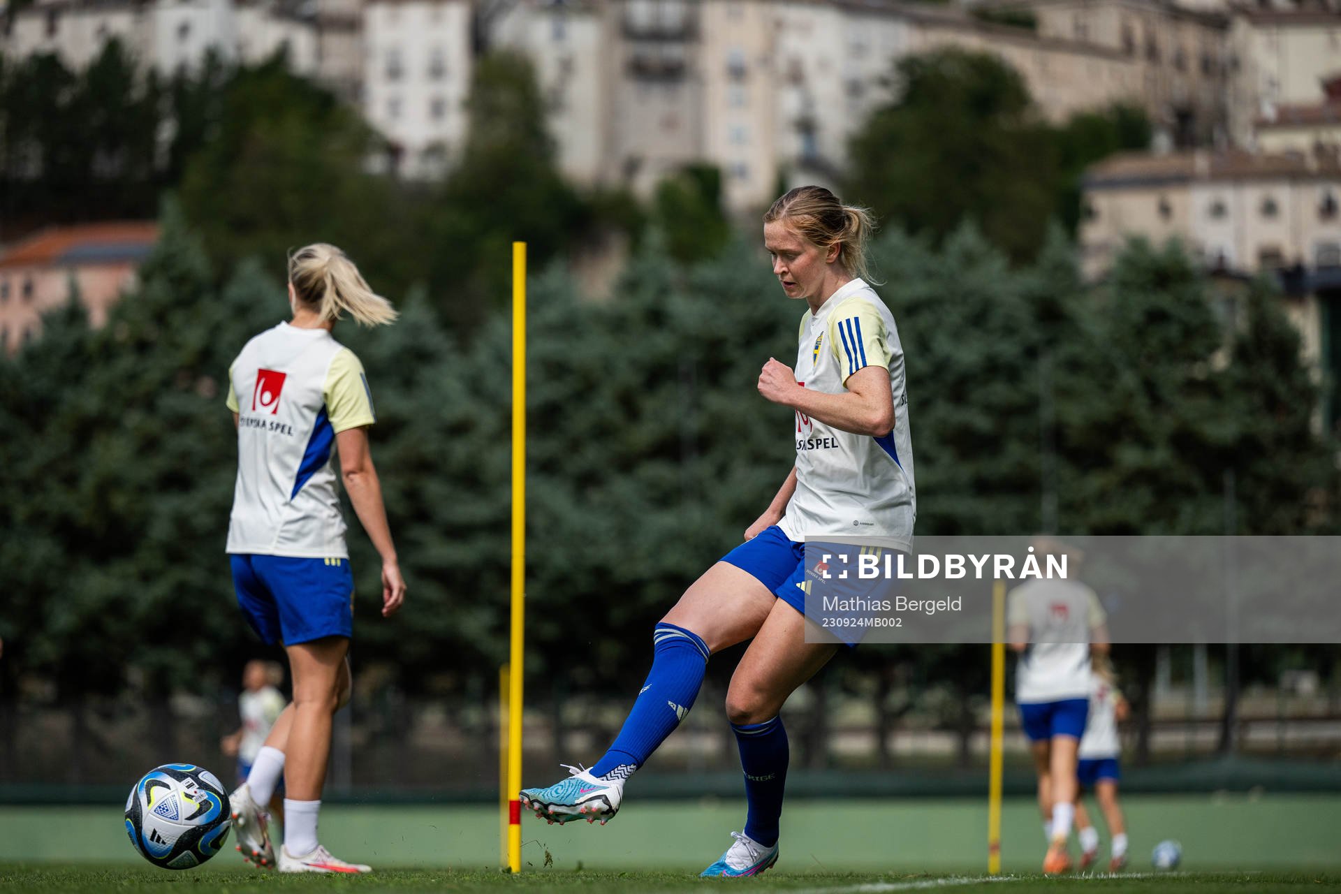 Emma Östlund of the Swedish women’s National fotboll team