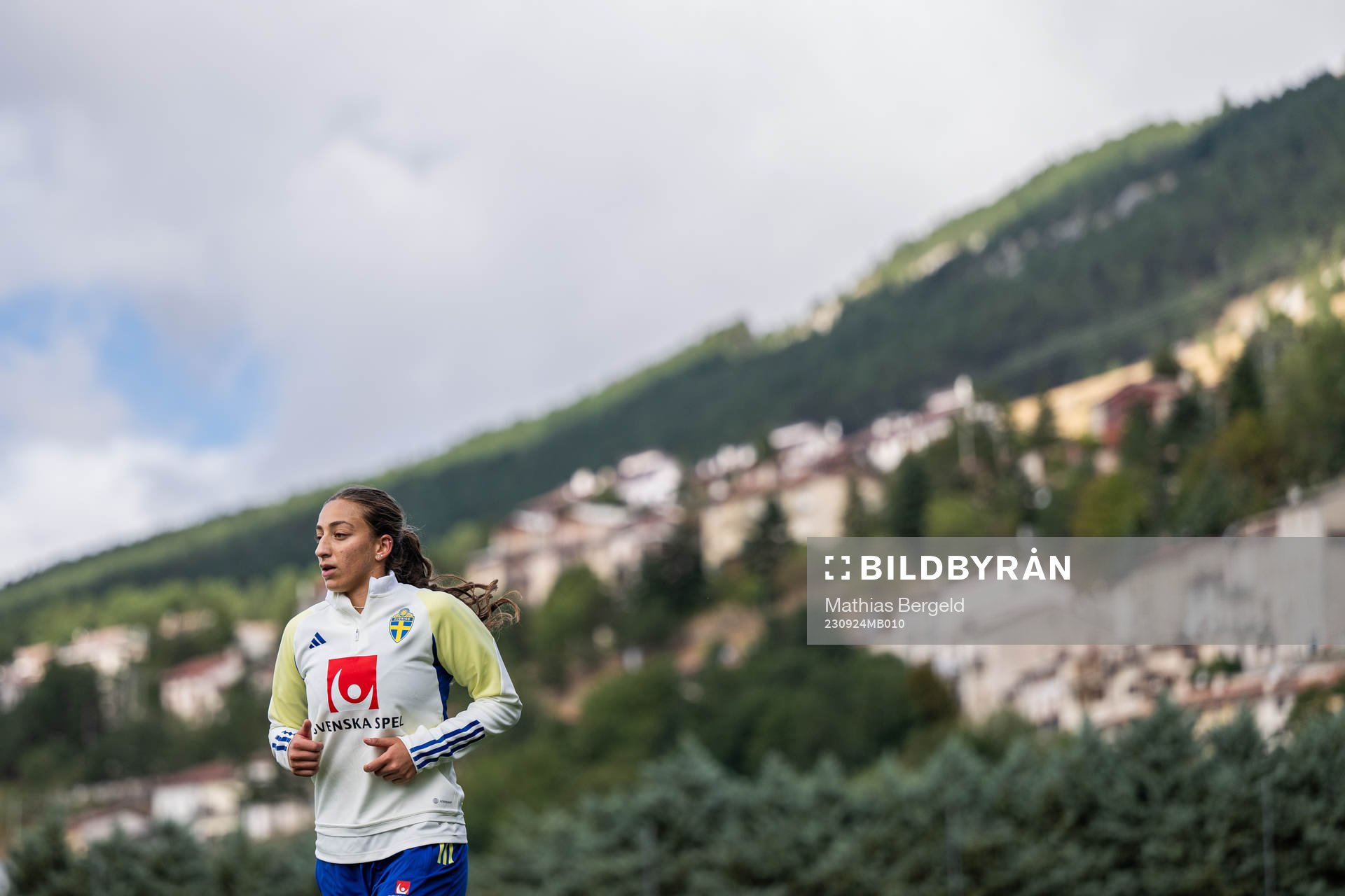 Rosa Kafaji of the Swedish women’s National fotboll team