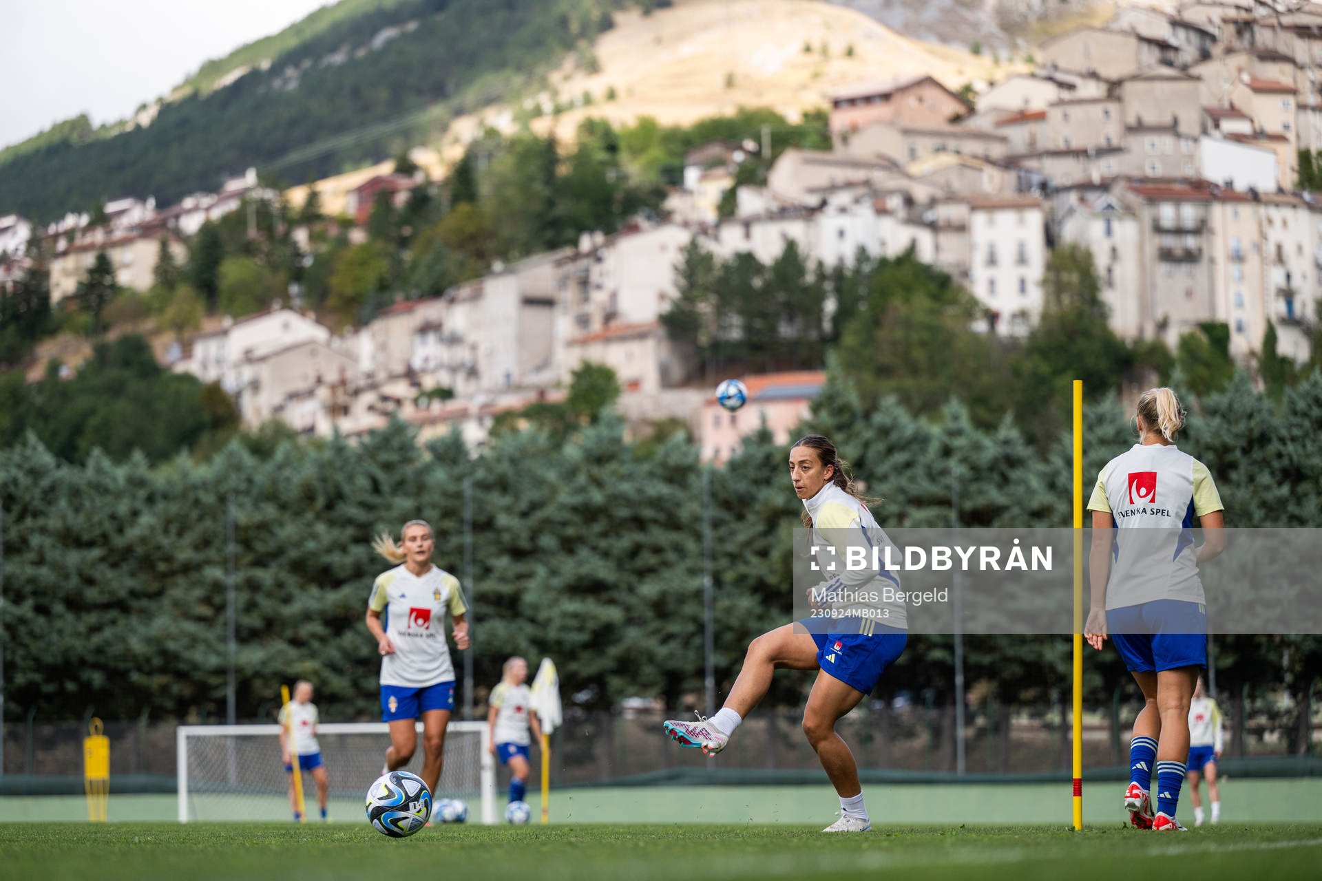 Rosa Kafaji of the Swedish women’s National fotboll team