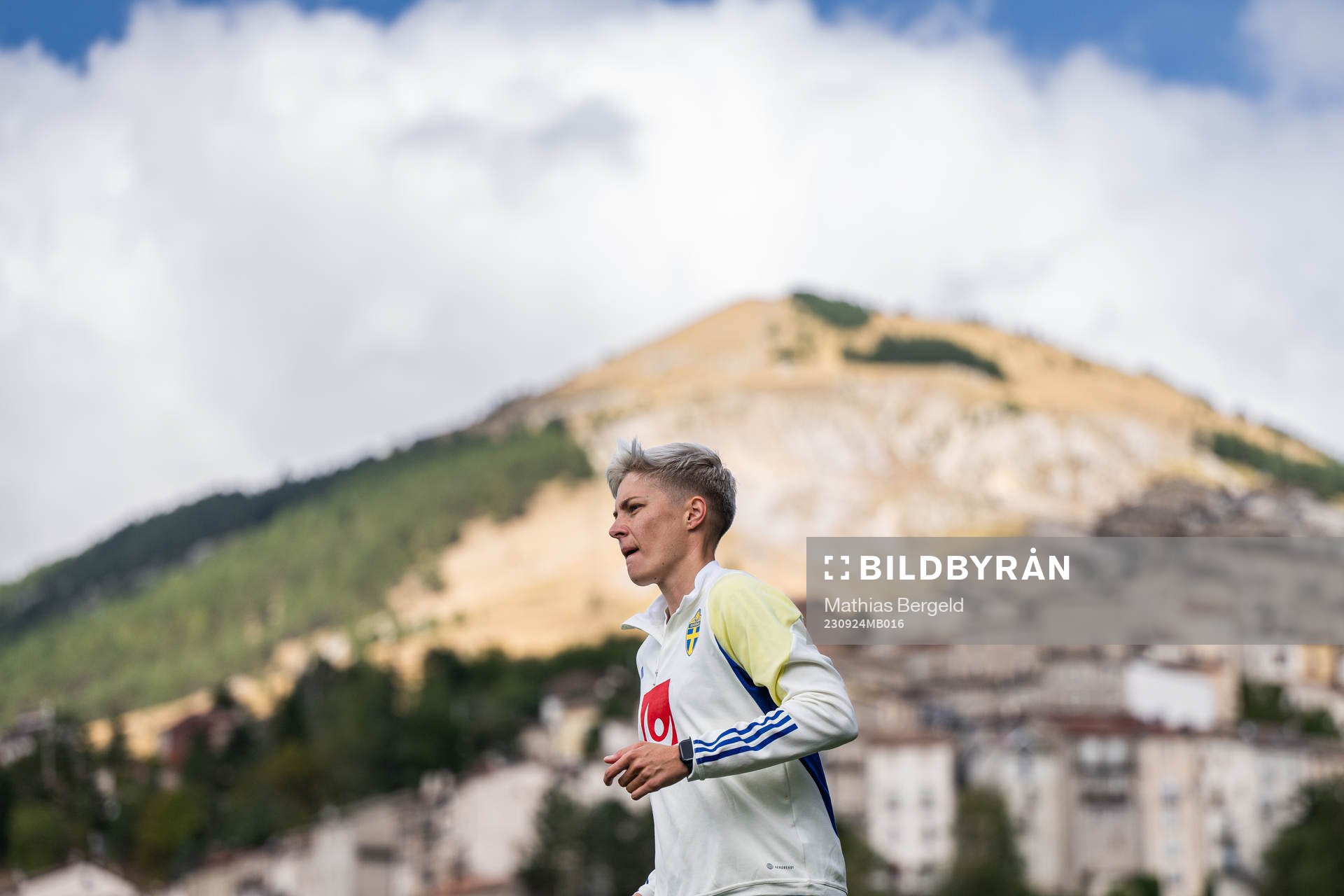 Lina Hurtig of the Swedish women’s National fotboll team