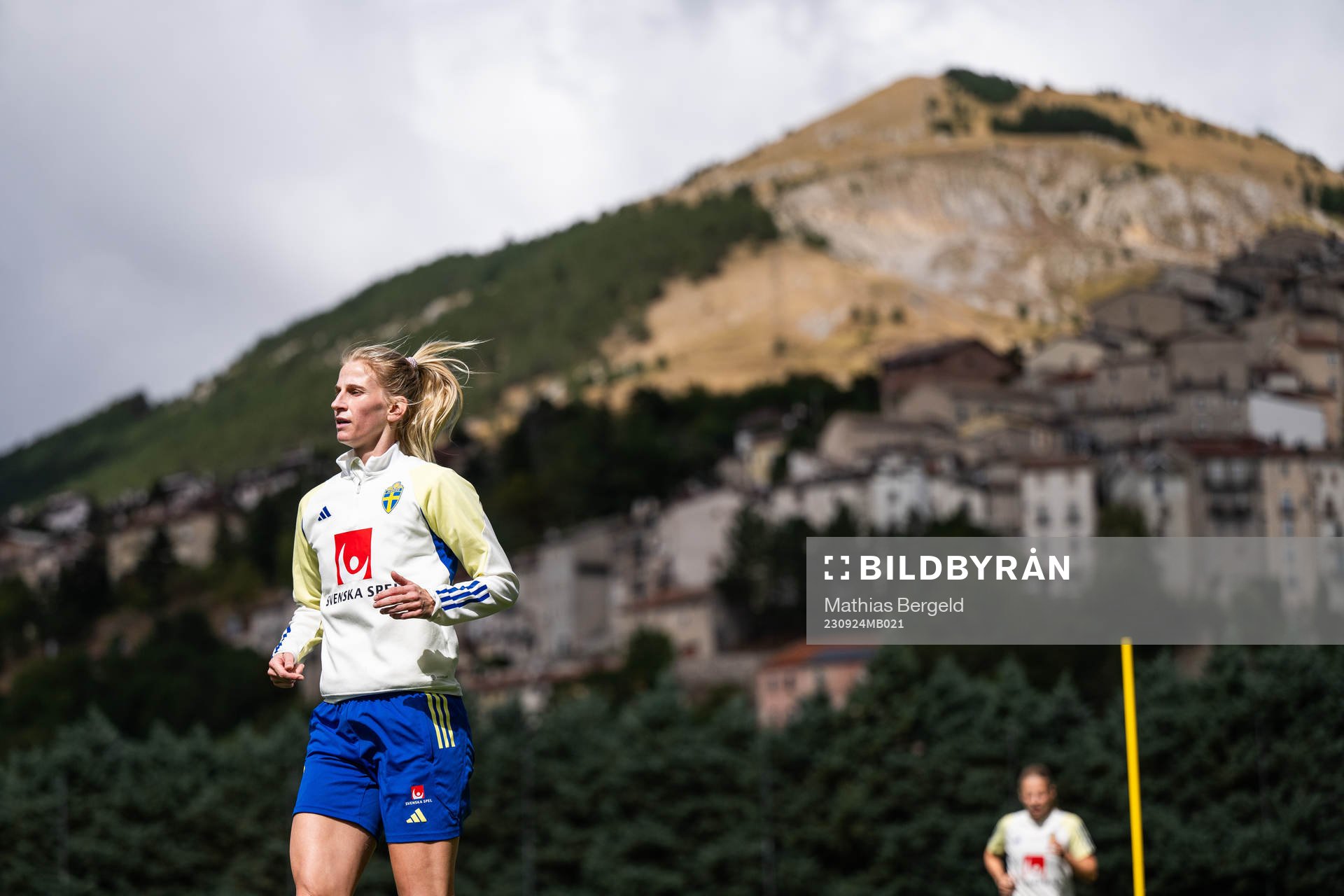 Sofia Jakobsson of the Swedish women’s National fotboll