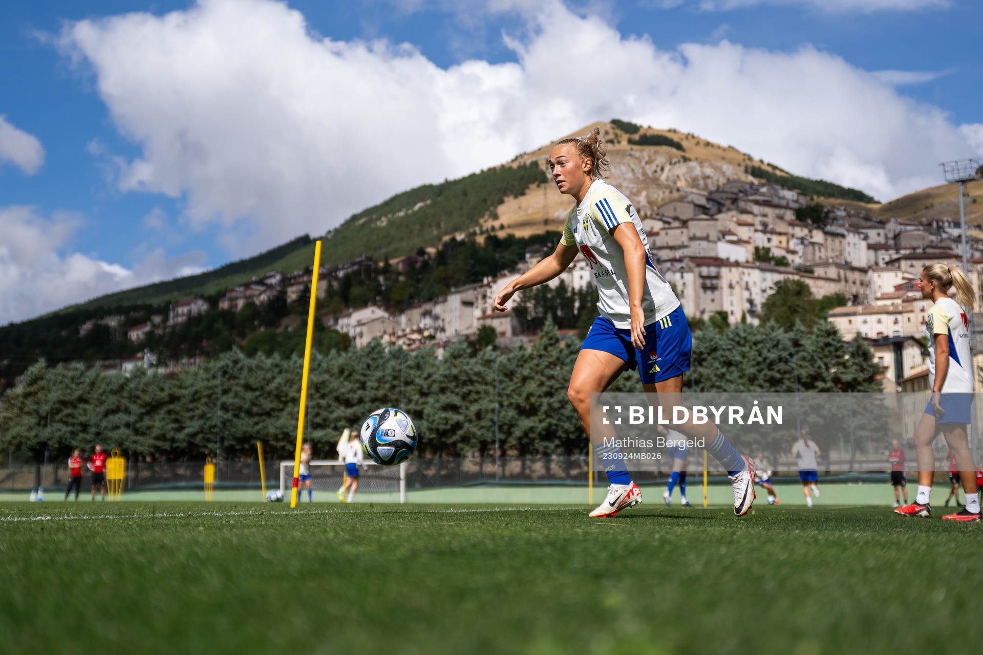 Hanna Bennison of the Swedish women’s National fotboll