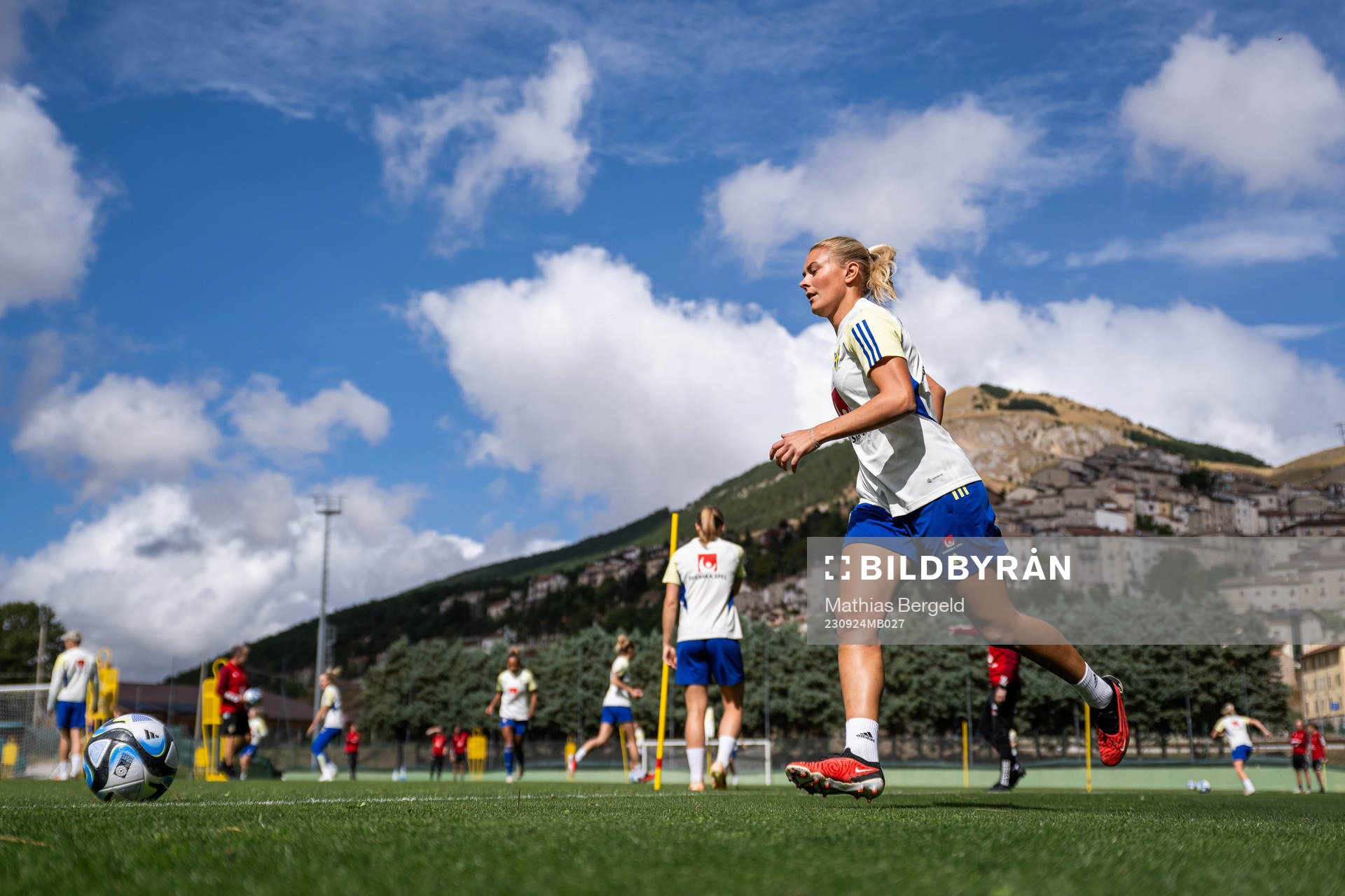Amanda Nildén of the Swedish women’s National fotboll