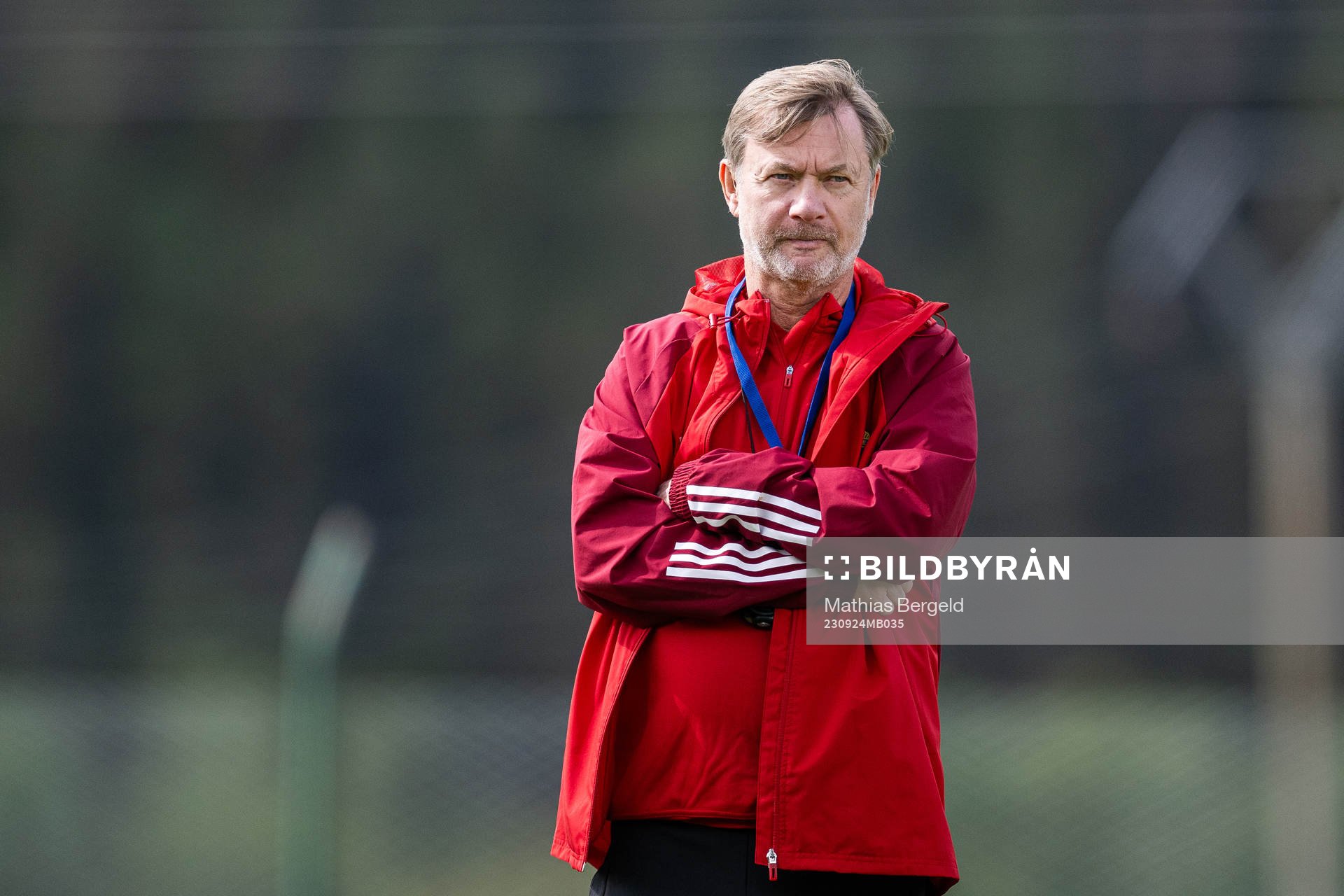 Head coach Peter Gerhardsson of the Swedish women’s