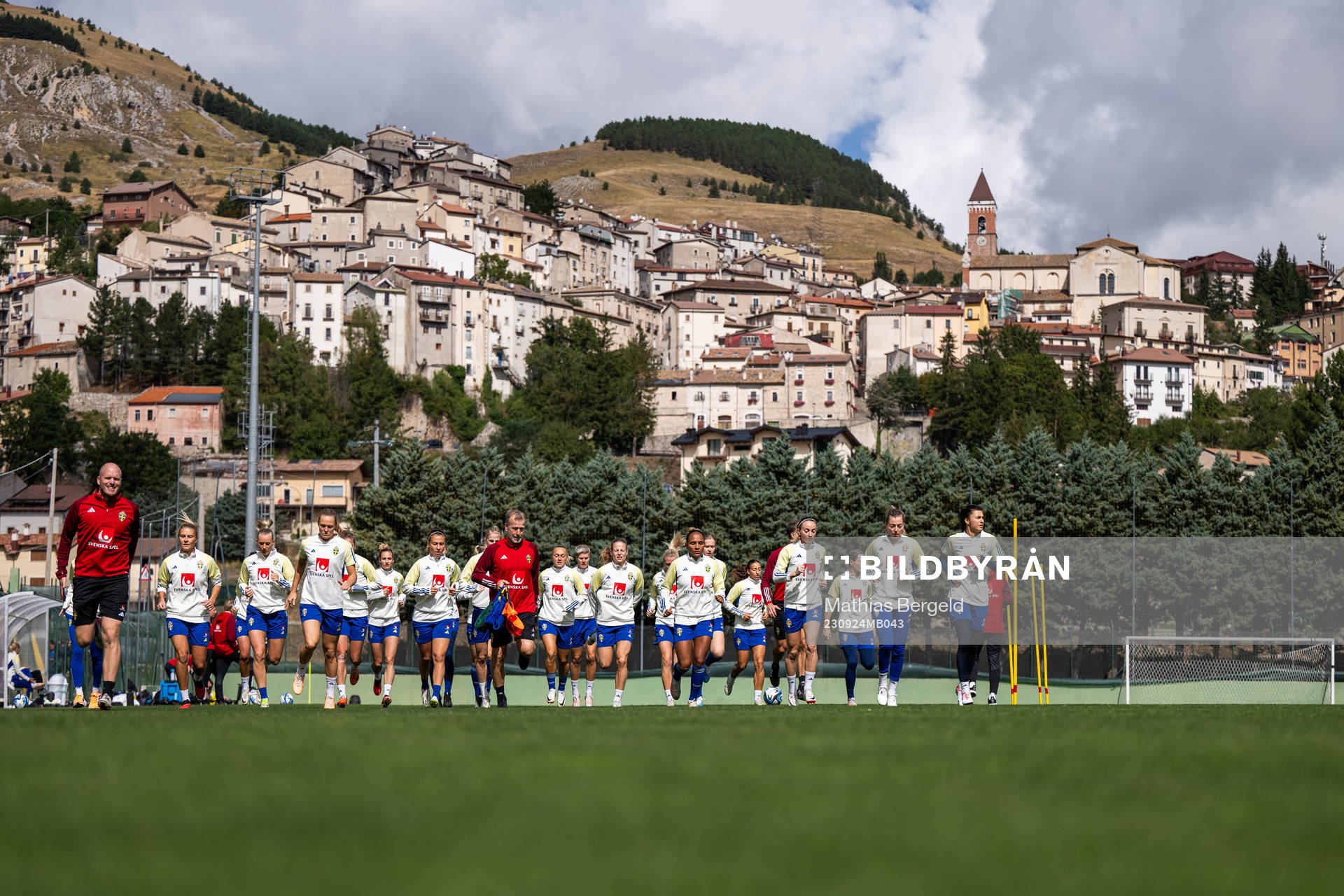 Players of the Swedish women’s National fotboll team