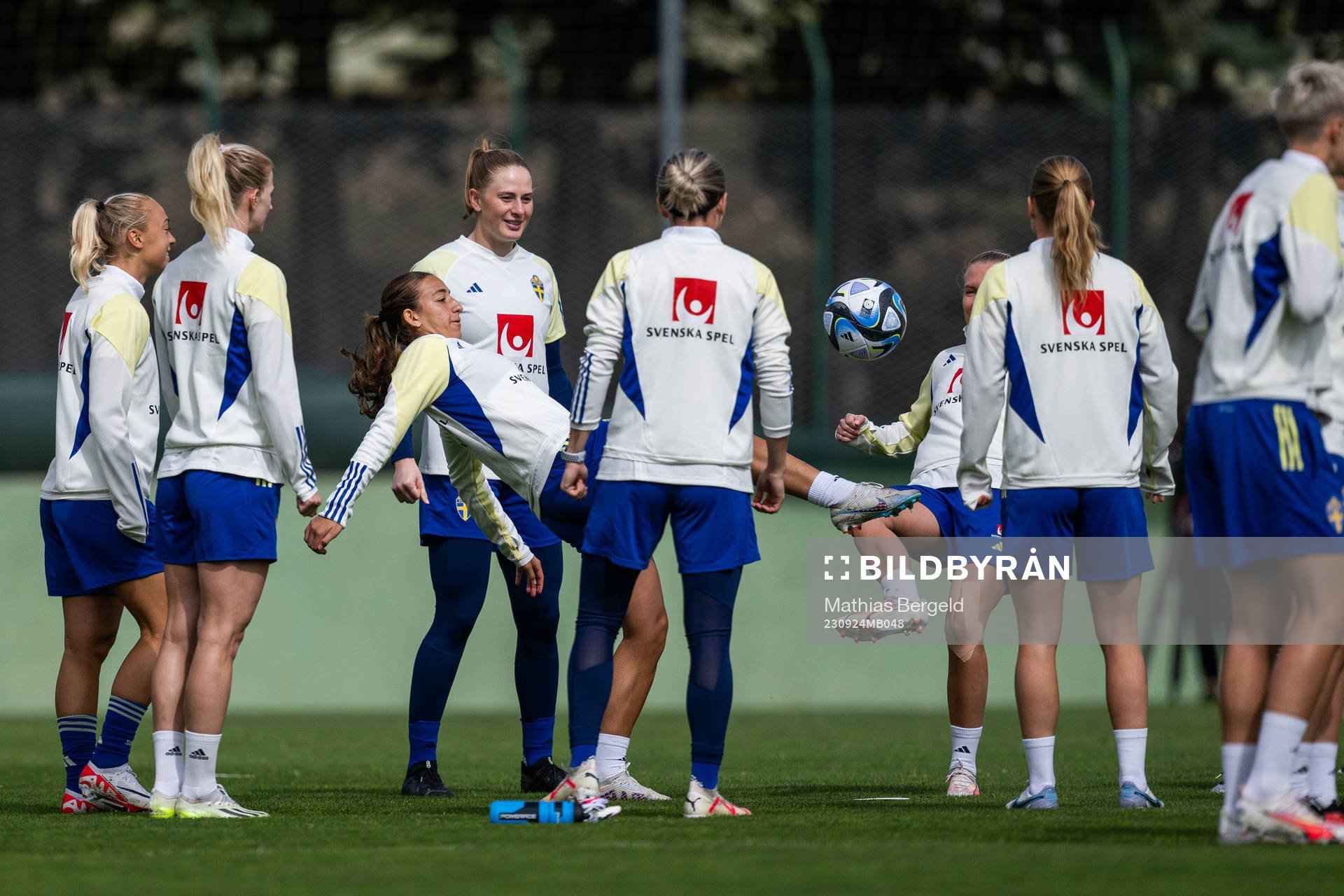 Rosa Kafaji of the Swedish women’s National fotboll team
