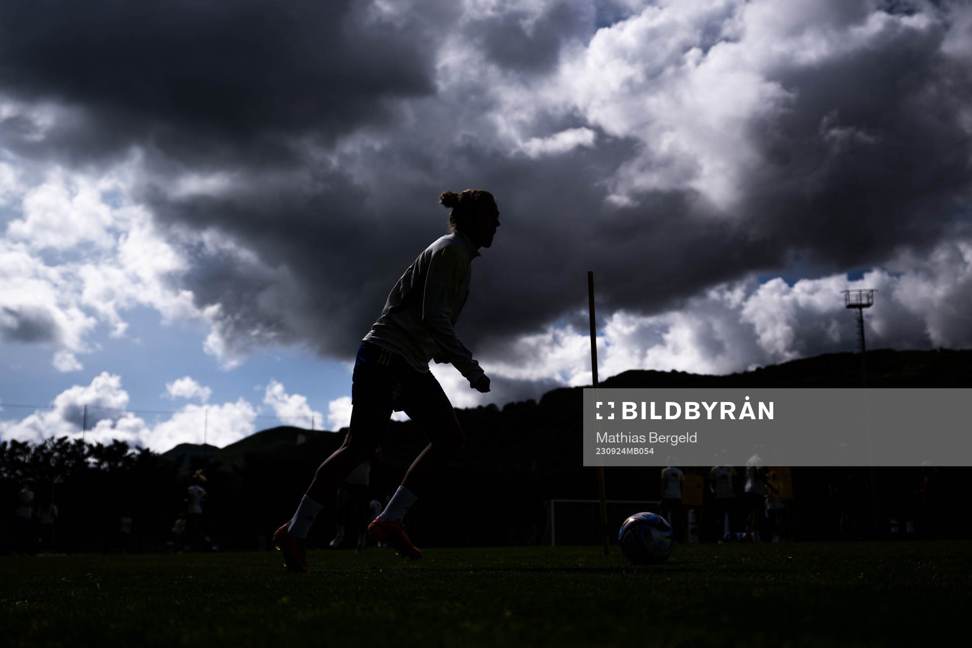 Filippa Angeldahl of the Swedish women’s National fotboll