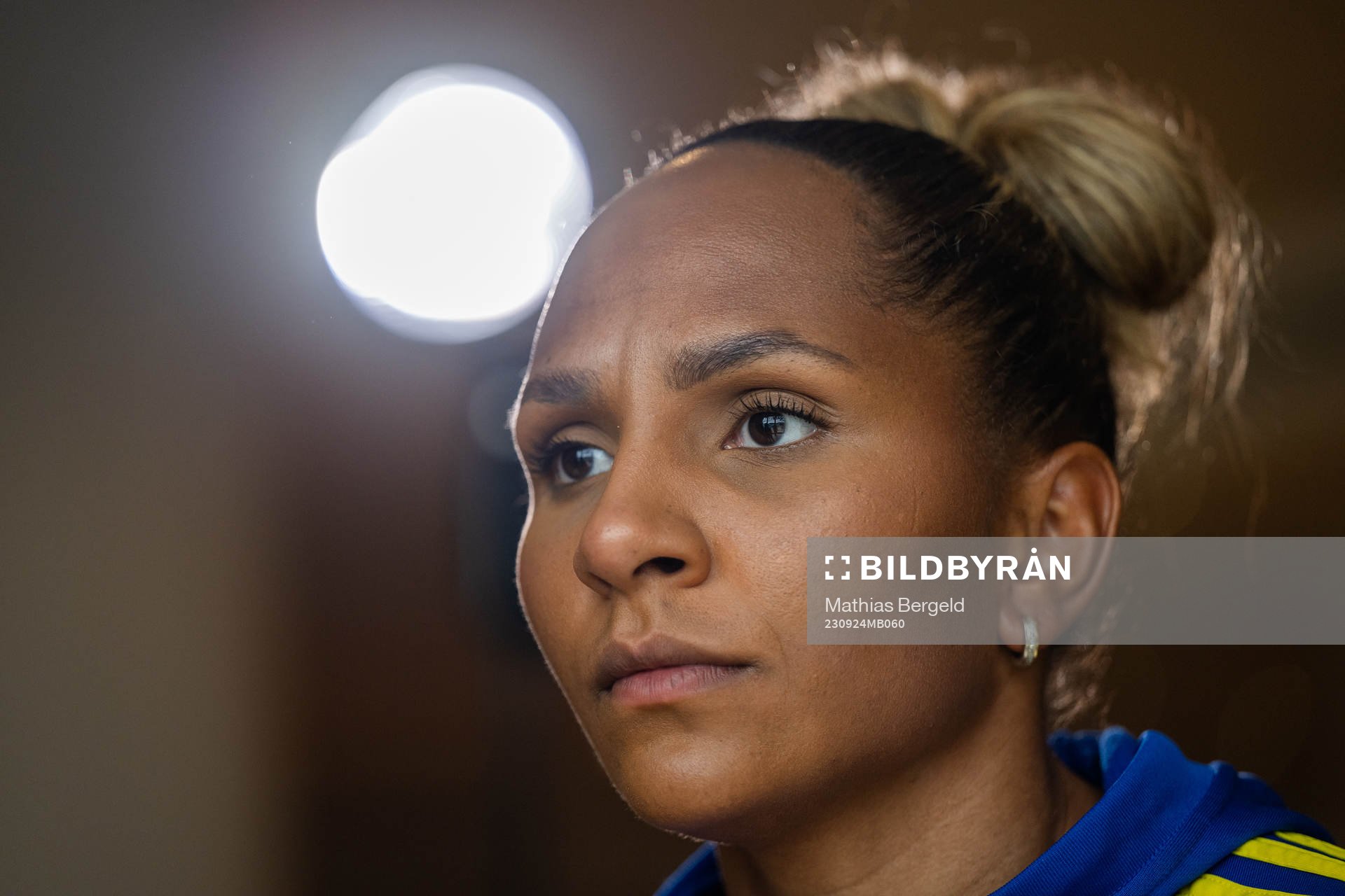 Madelen Janogy of the Swedish women's national football