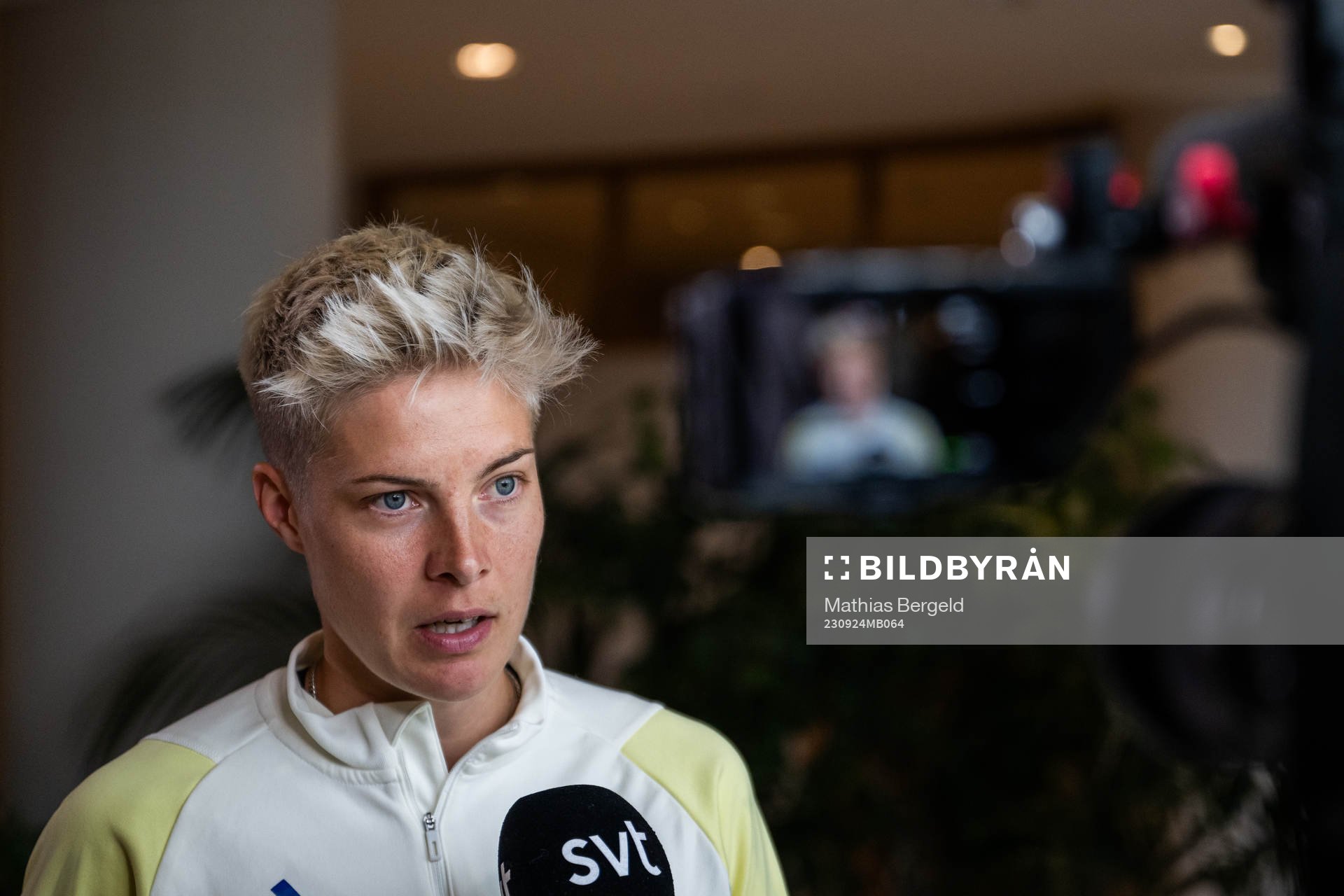 Lina Hurtig of the Swedish women's national football team