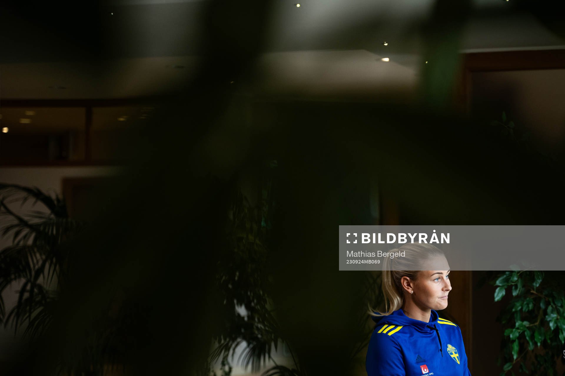 Amanda Nildén of the Swedish women's national football