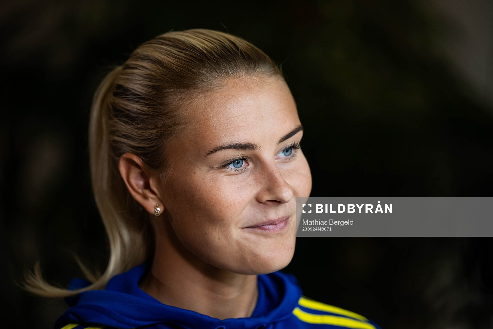 Amanda Nildén of the Swedish women's national football