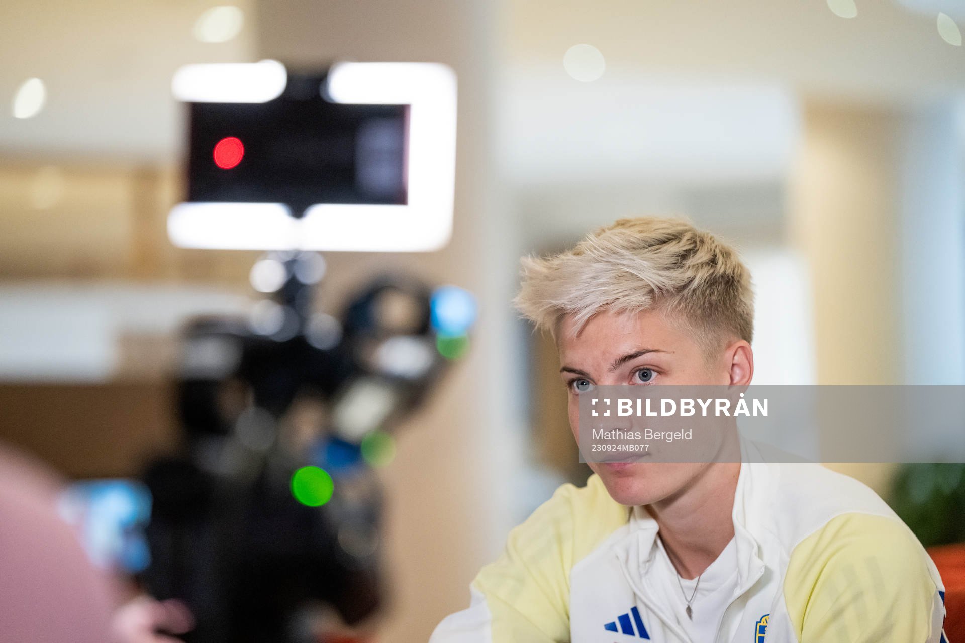 Lina Hurtig of the Swedish women's national football team