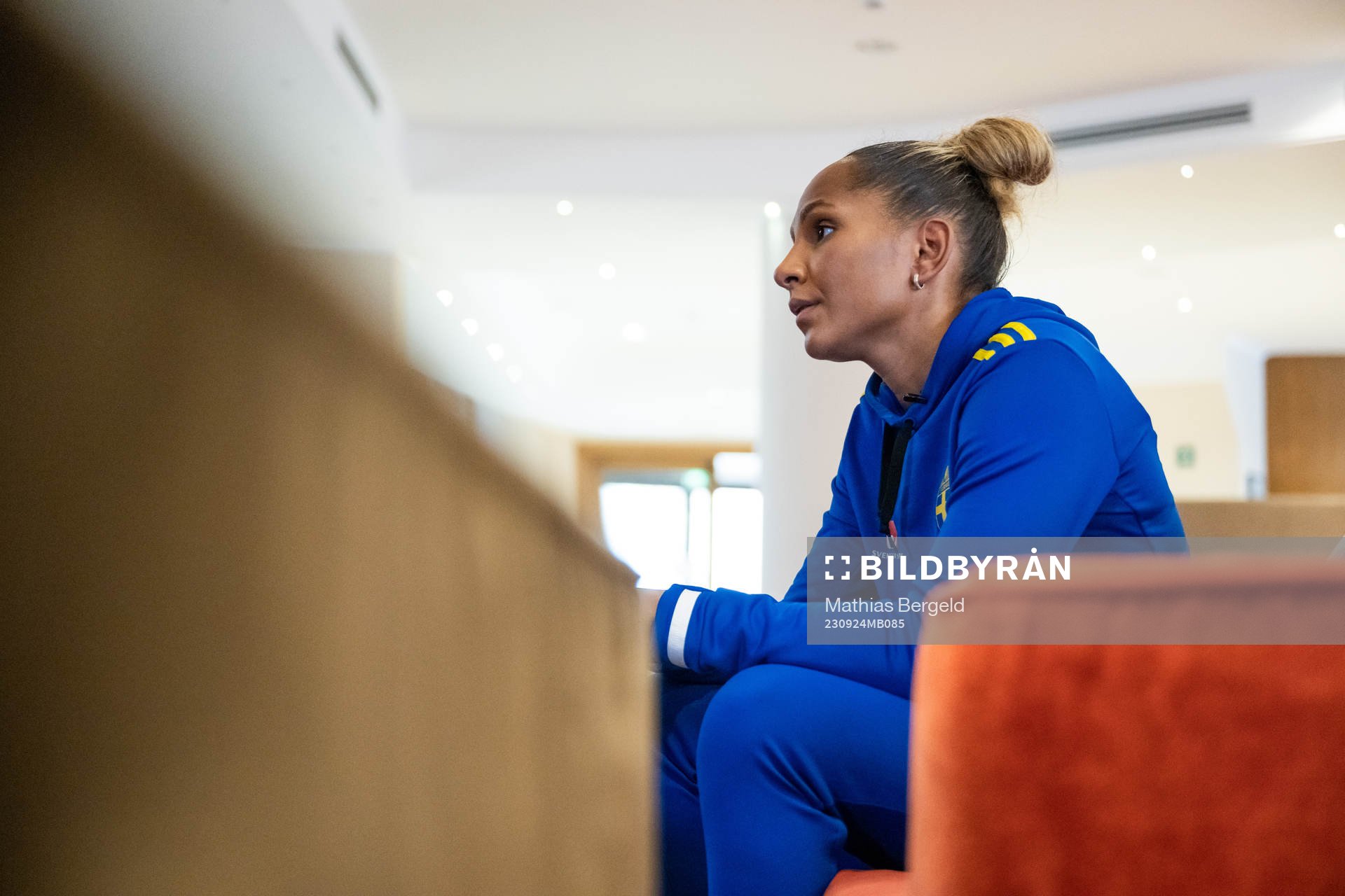 Madelen Janogy of the Swedish women's national football