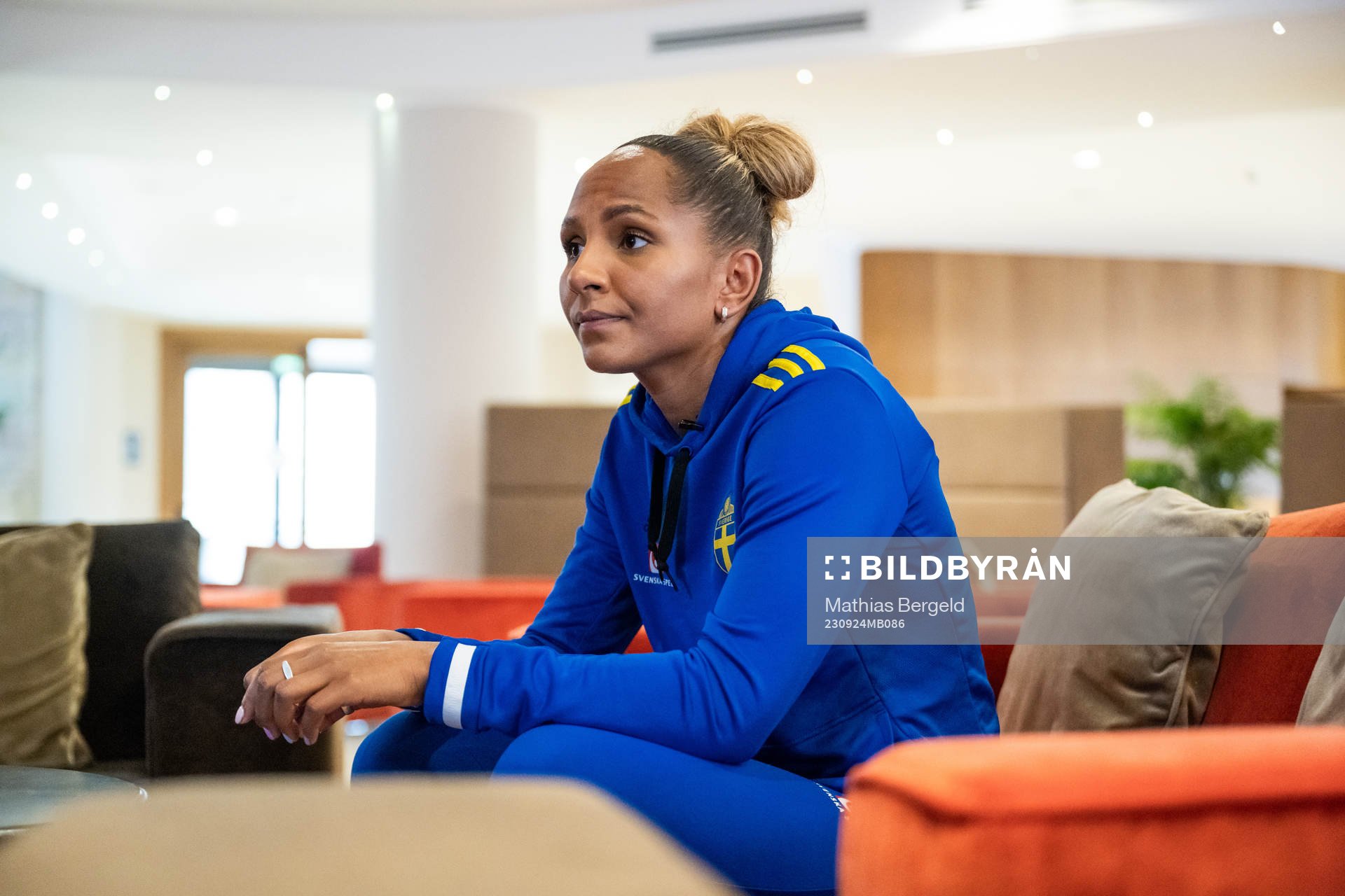 Madelen Janogy of the Swedish women's national football