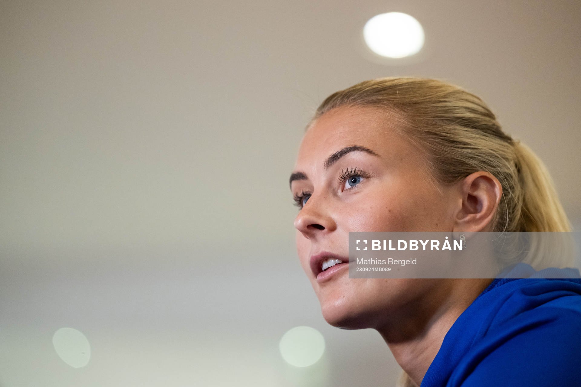 Amanda Nildén of the Swedish women's national football