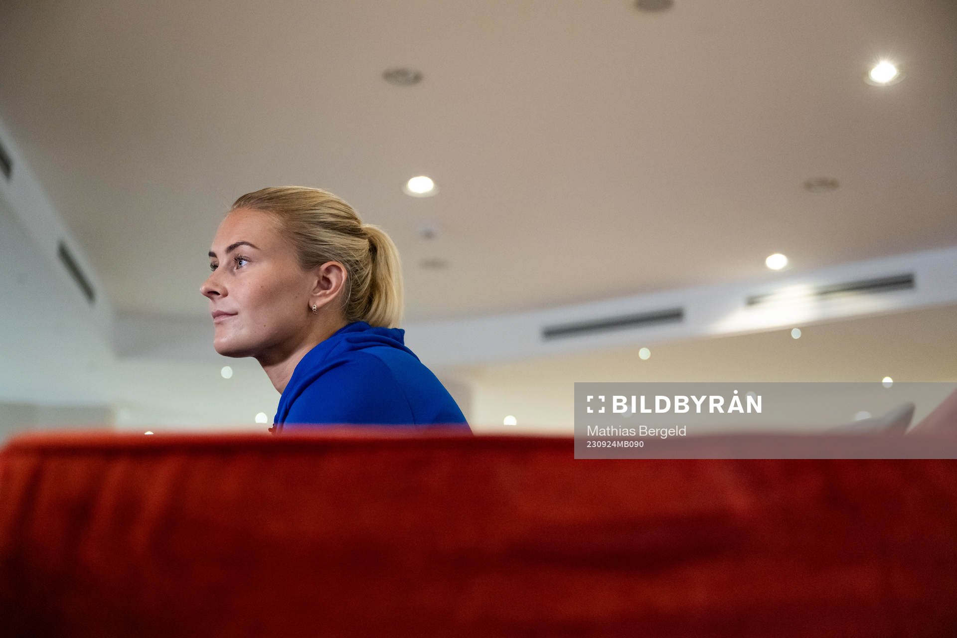 Amanda Nildén of the Swedish women's national football