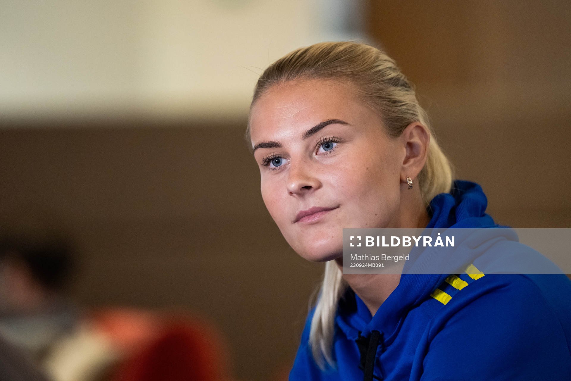 Amanda Nildén of the Swedish women's national football