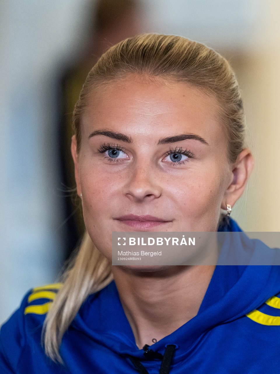 Amanda Nildén of the Swedish women's national football