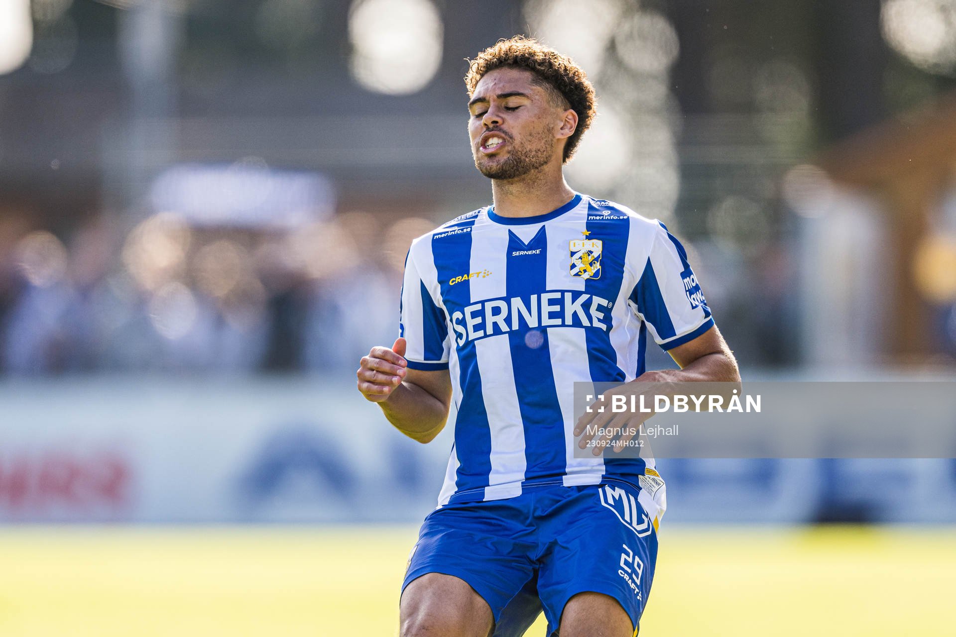 IFK Göteborgs Thomas Santos deppar