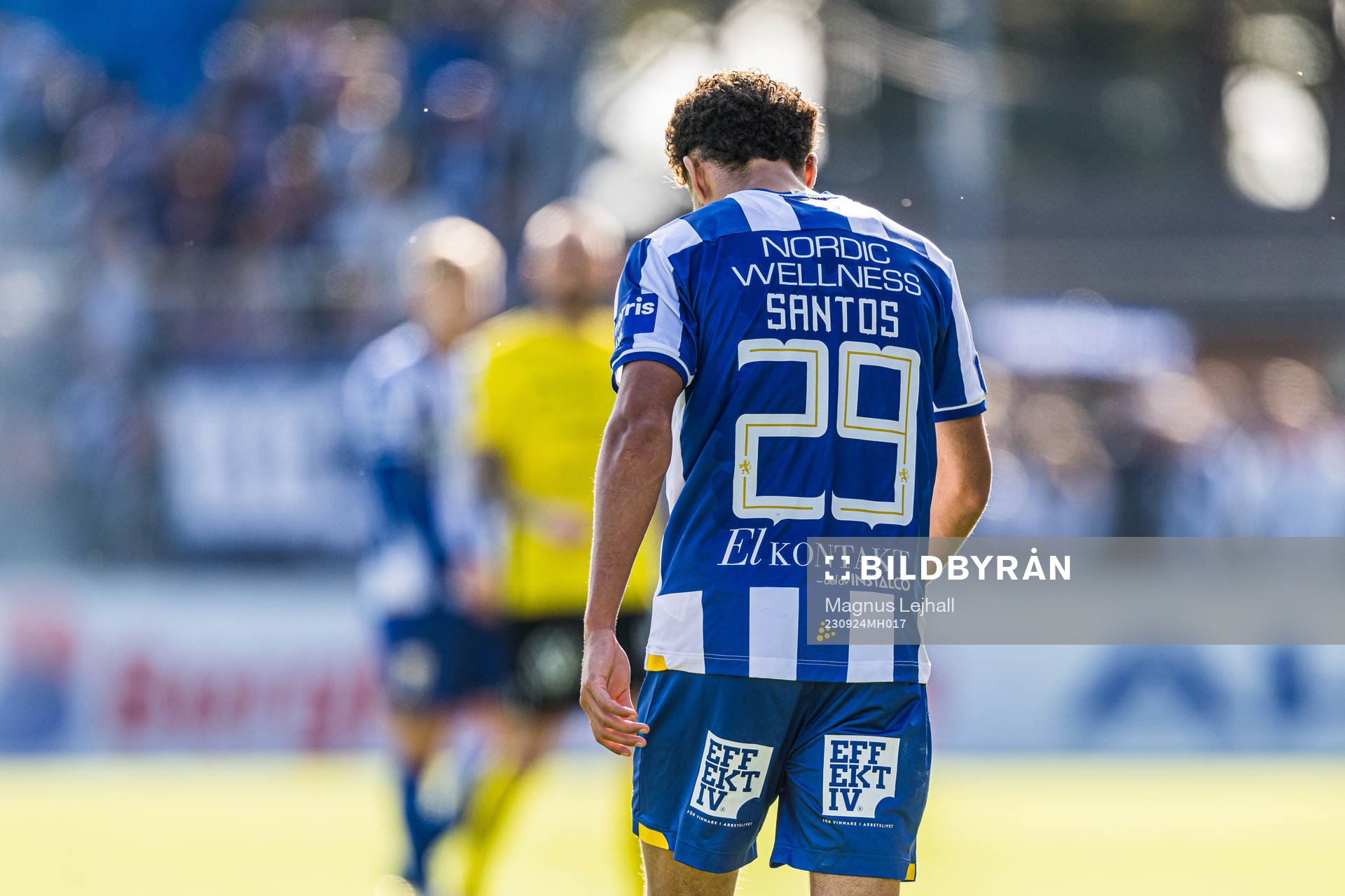 IFK Göteborgs Thomas Santos deppar