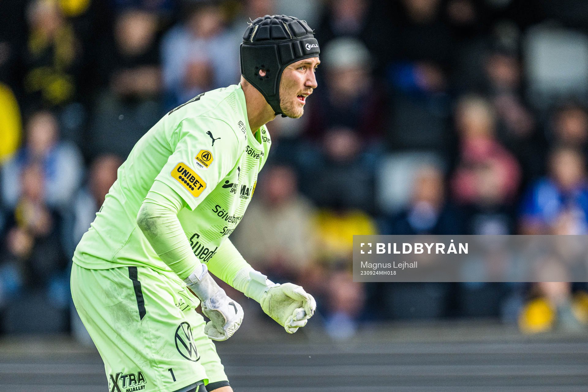 Mjällbys målvakt Noel Törnqvist