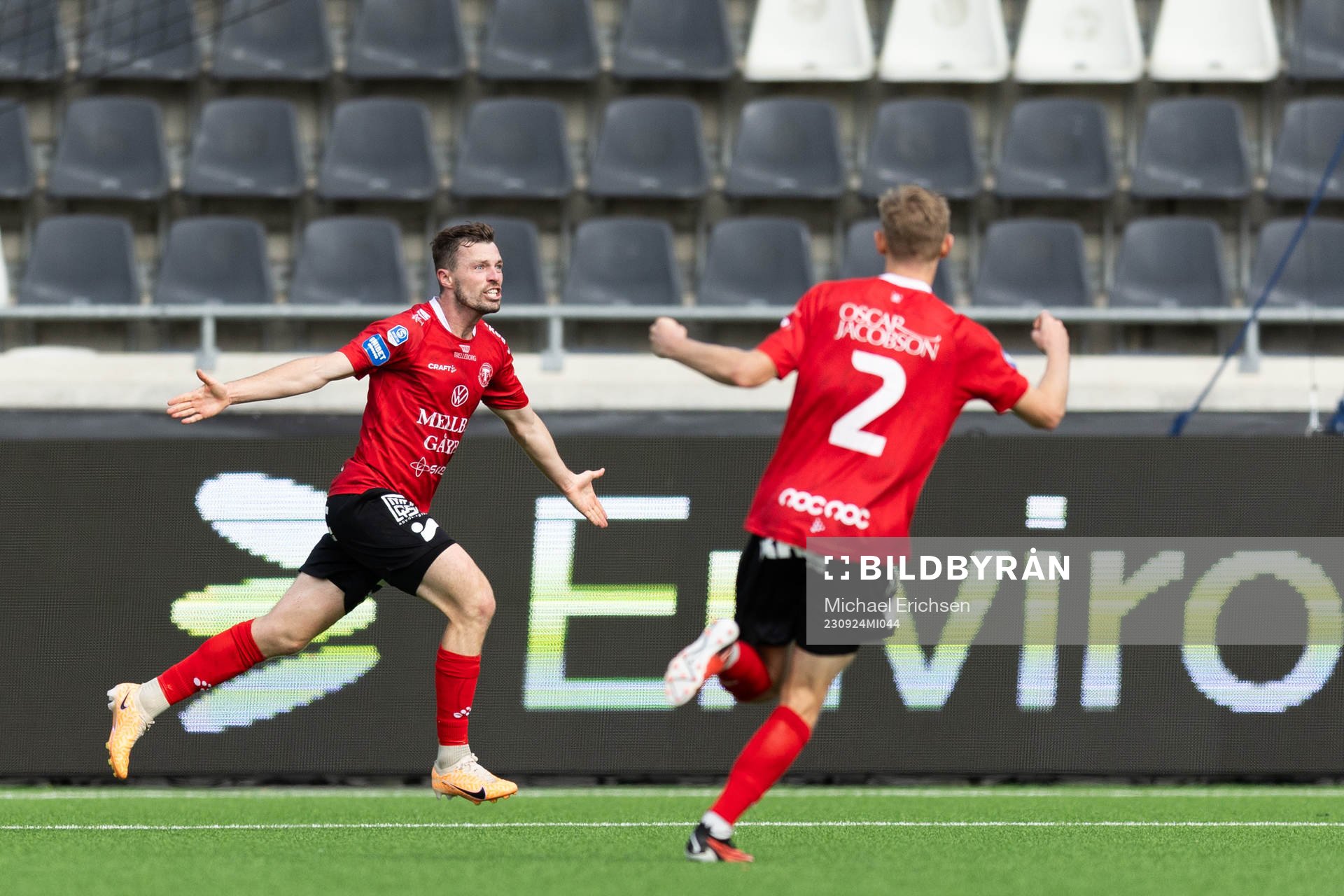 Trelleborgs Nicolas Mortensen jublar